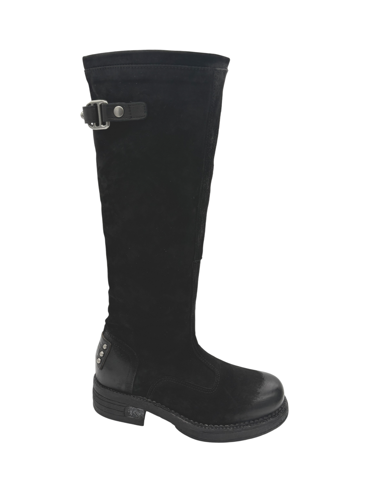 Stivale Donna AS98 C41303 in Pelle Nero | Made in Italy