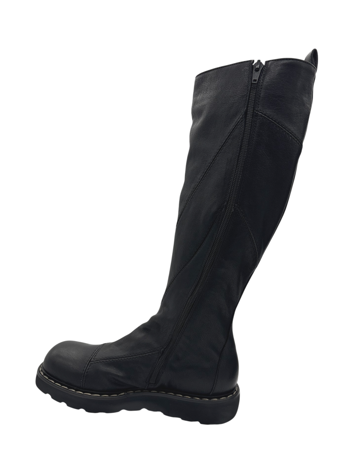 Stivale donna Malloni 00910 in pelle nera