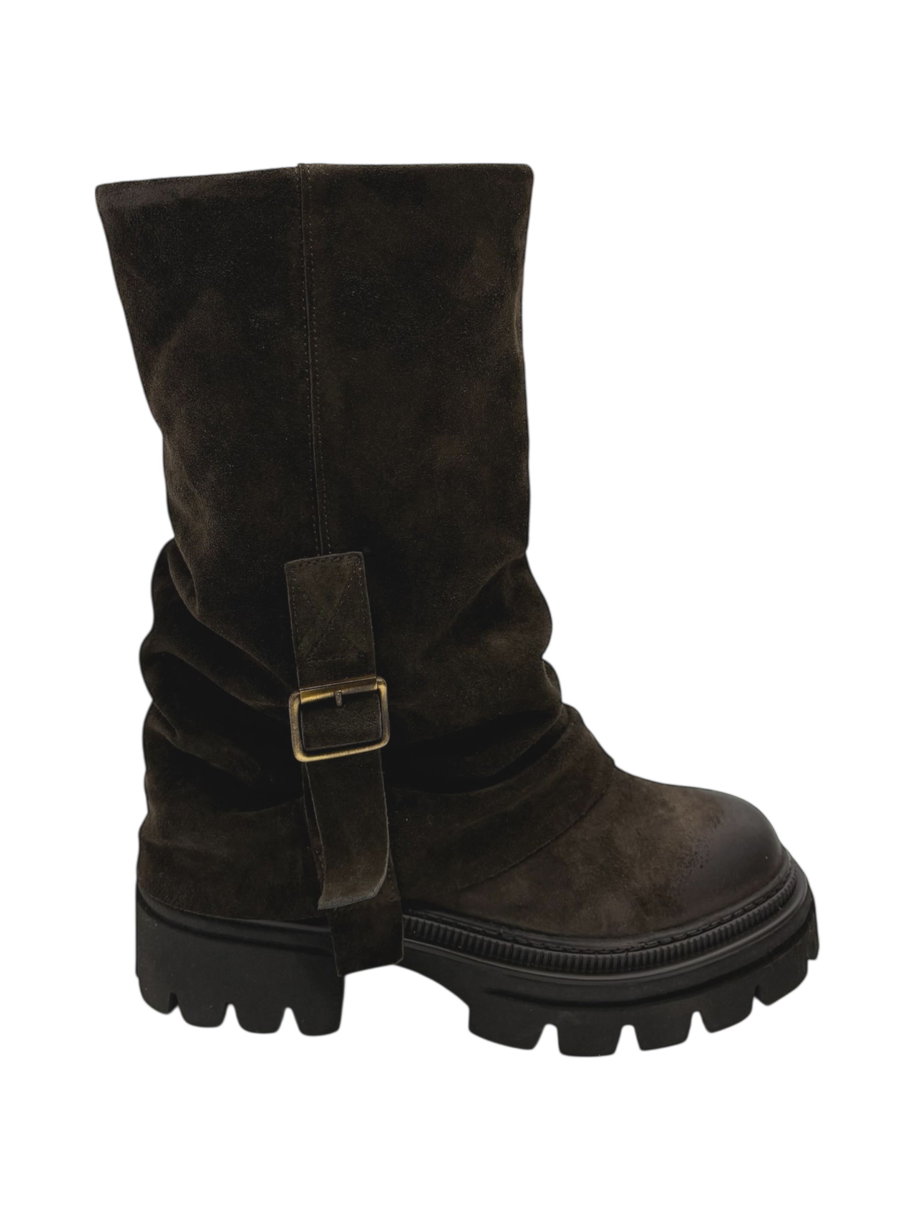 Stivale camoscio donna Mimmù Castagna - M482M5-I -