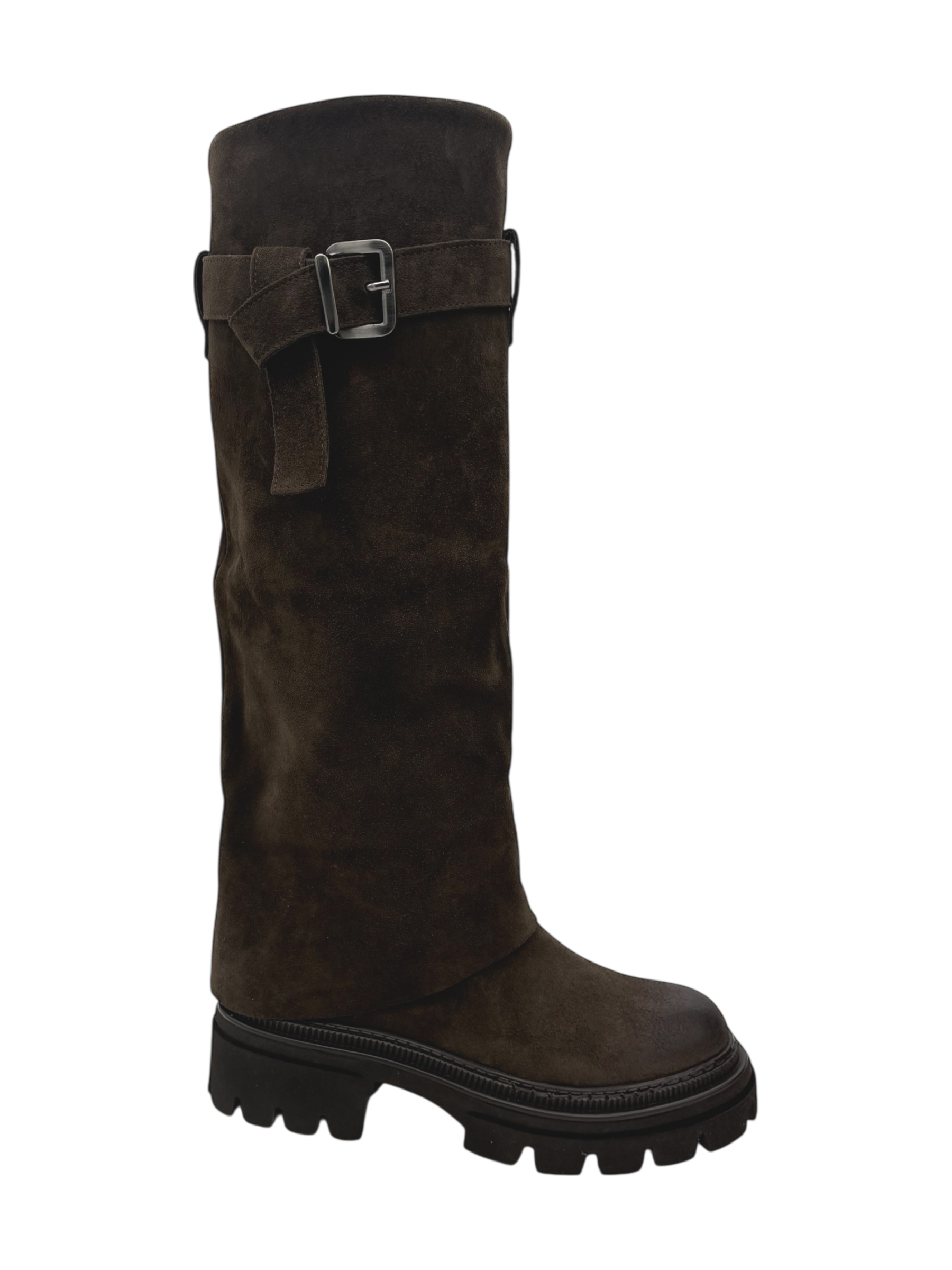 Stivale camoscio donna Mimmù Castagna -M482M5-