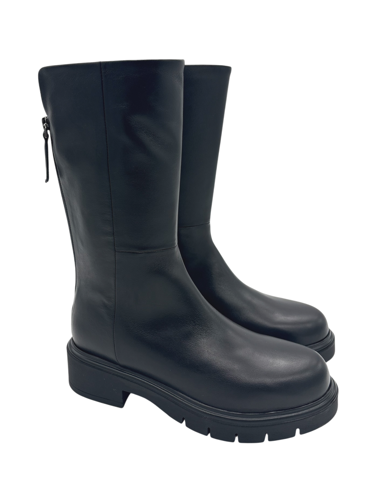 Stivale donna Albano 4353 in pelle nera