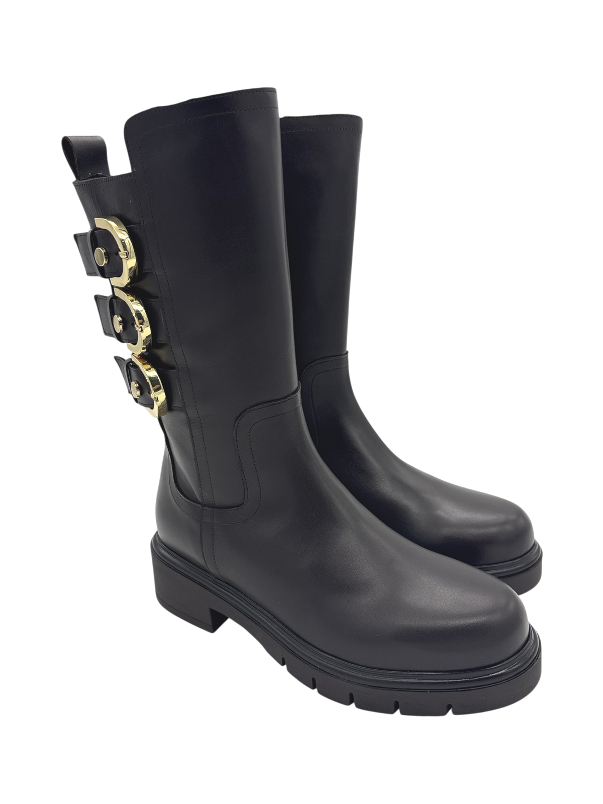 Stivale donna Albano 4352 in pelle testa di moro