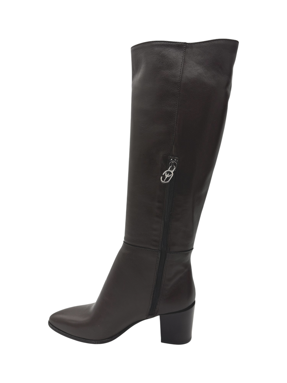 Stivale donna Maja by Valery AV84 in pelle testa di moro