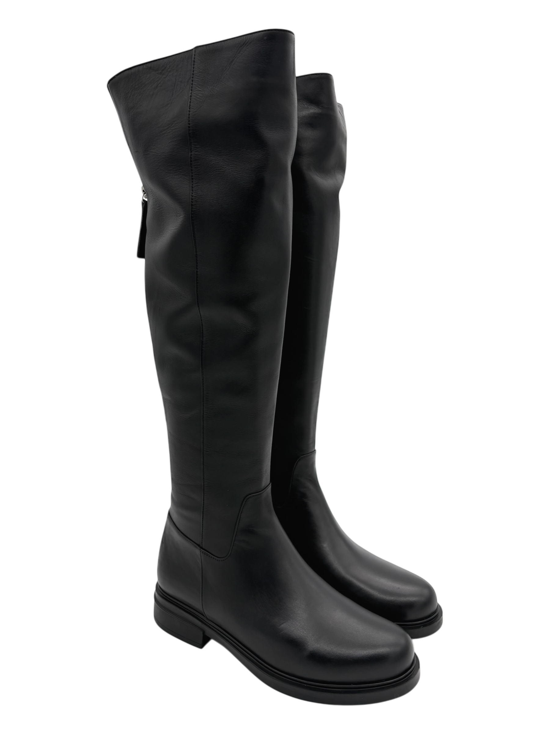 Stivale pelle donna Albano Nero  - 3017 -
