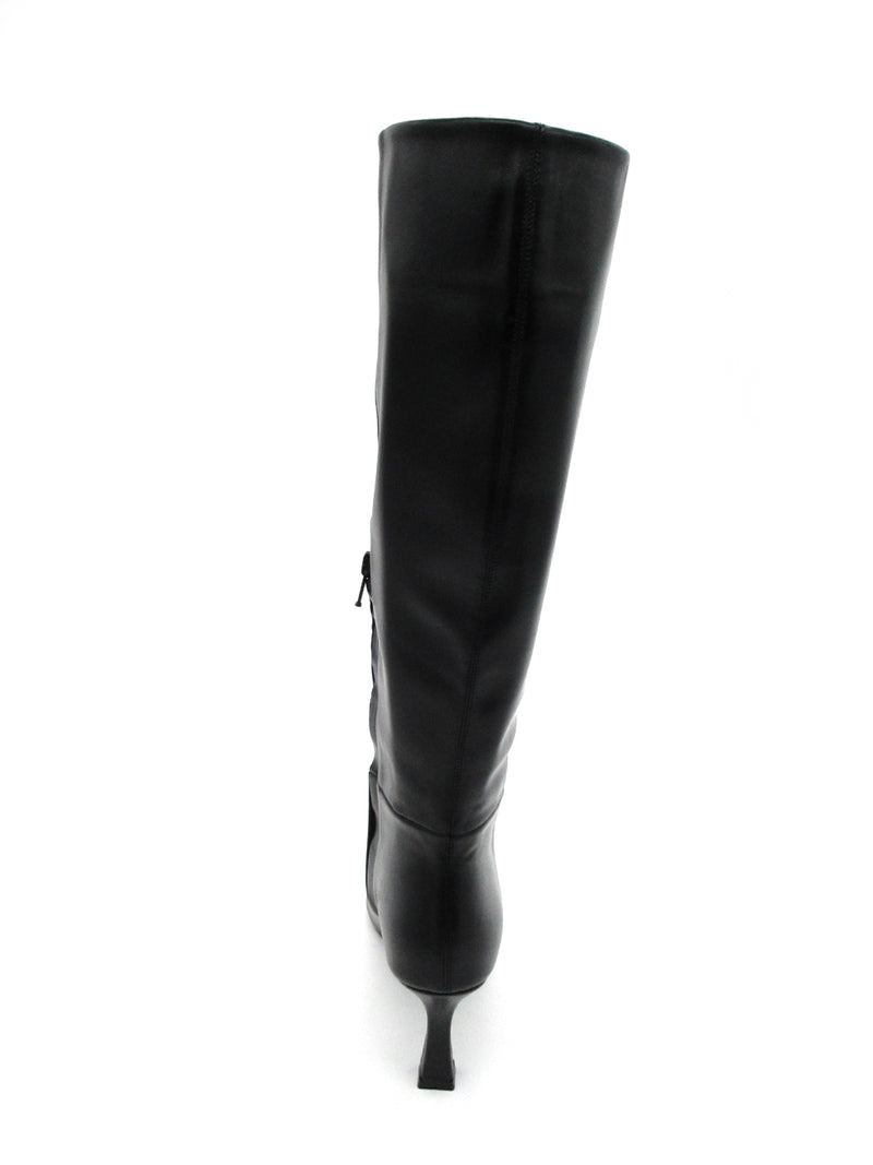 Stivale pelle donna Albano Nero  - 2539 -