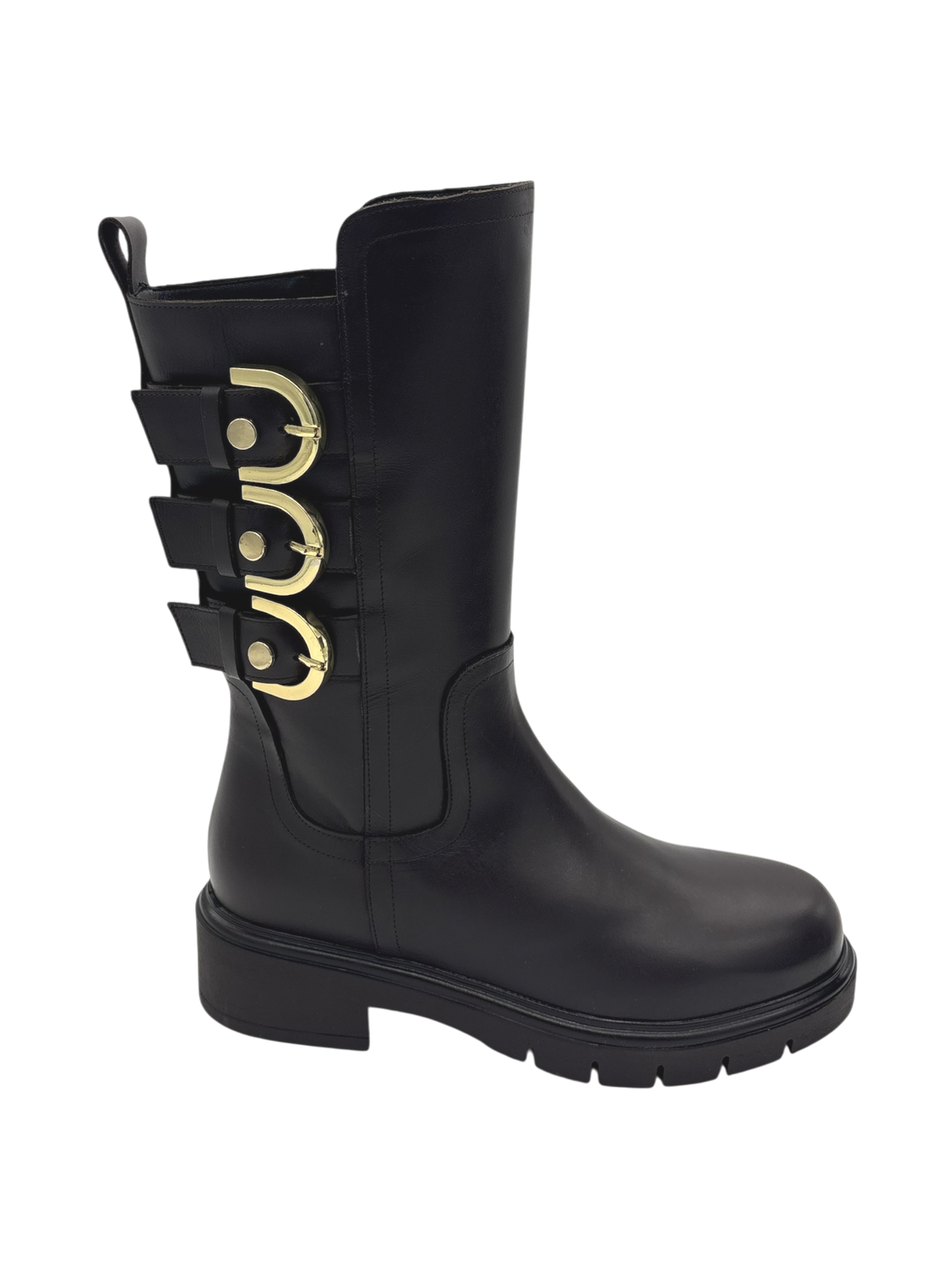 Stivale donna Albano 4352 in pelle testa di moro