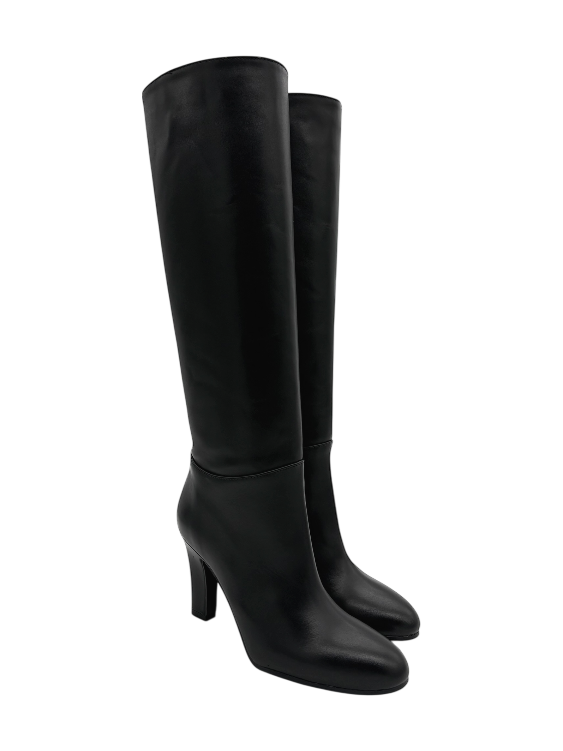 Stivale pelle donna BiancaDi Black - R2678VT -