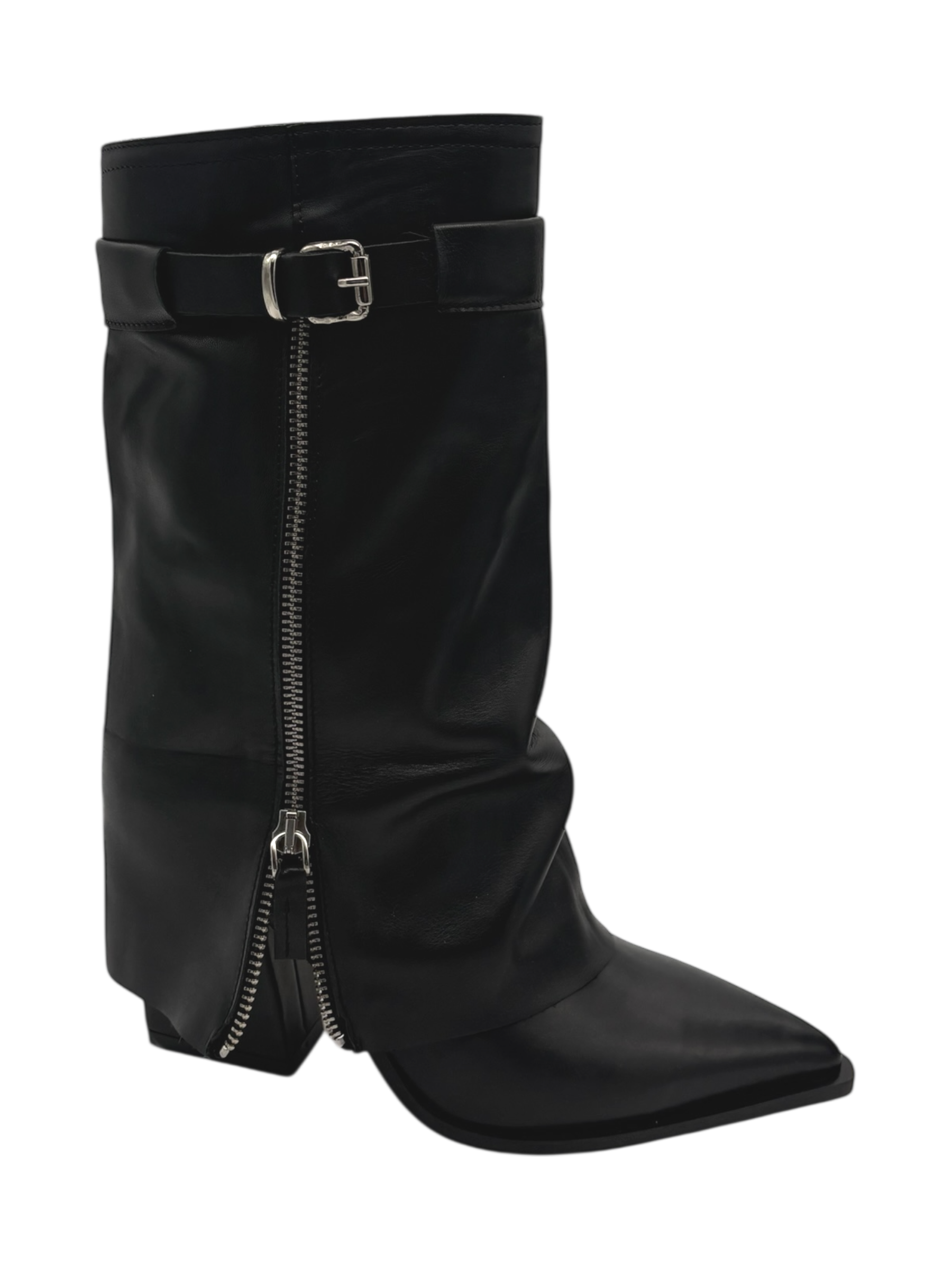 Stivale texano pelle donna Mimmù Black -M2726M10-