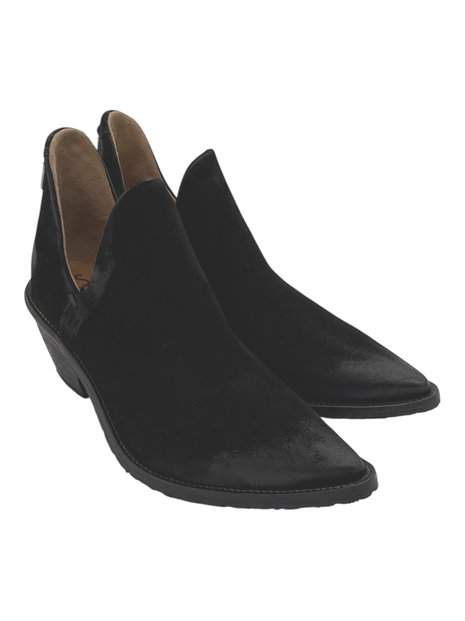 Stivaletto pelle donna AS98 Black - B84118 -