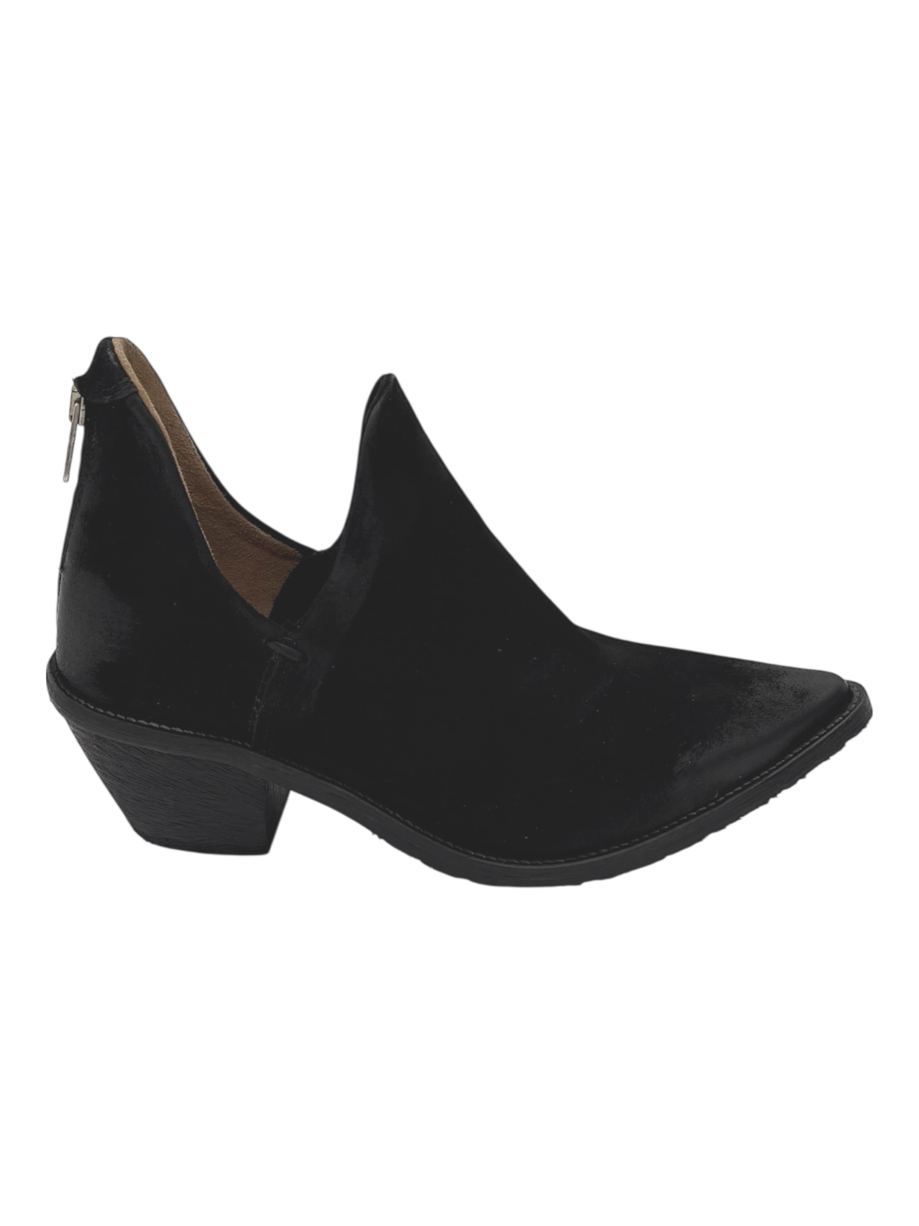 Stivaletto pelle donna AS98 Black - B84118 -