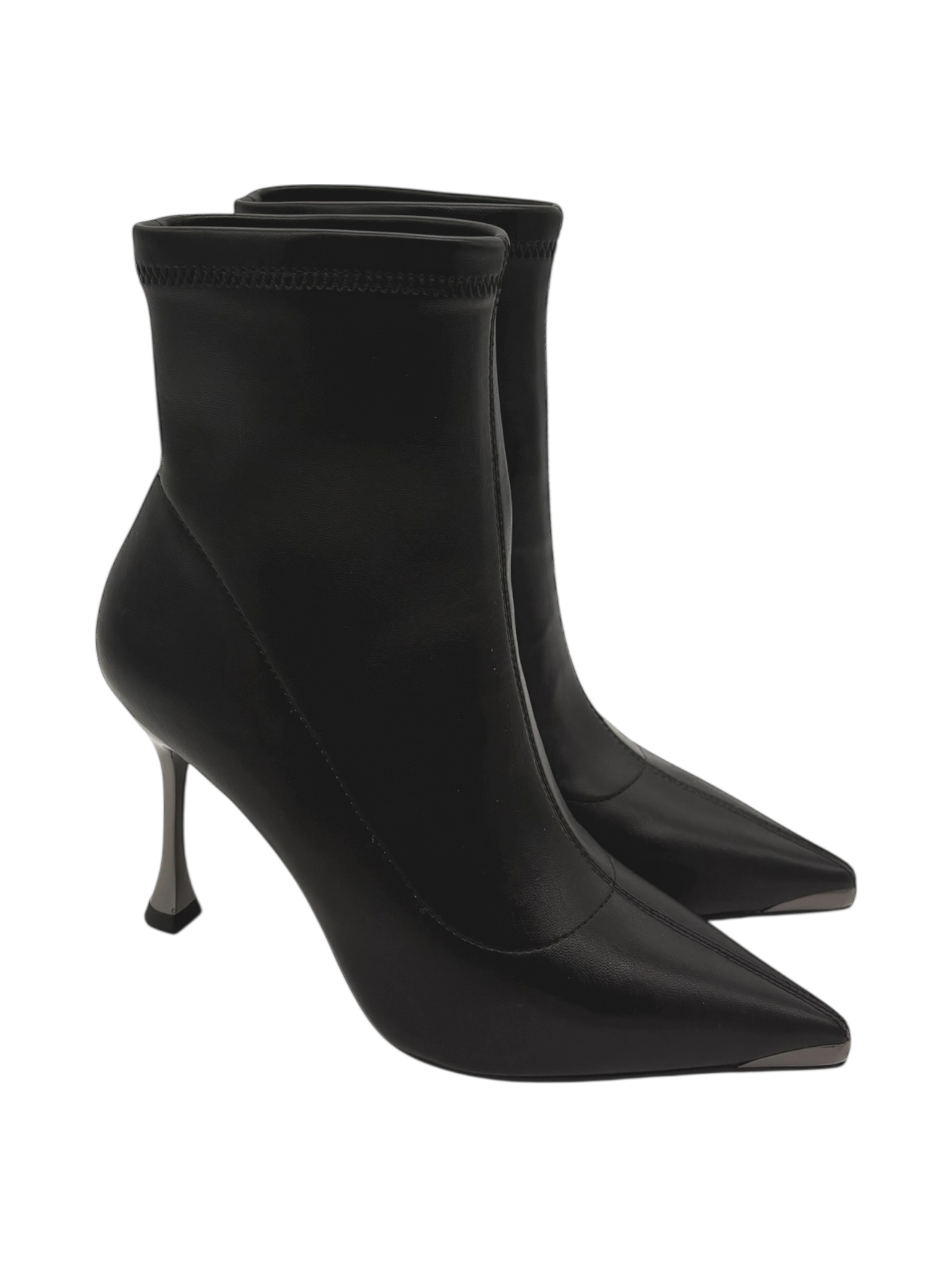 Stivaletto pelle donna CULT Black - Golden 4386 -
