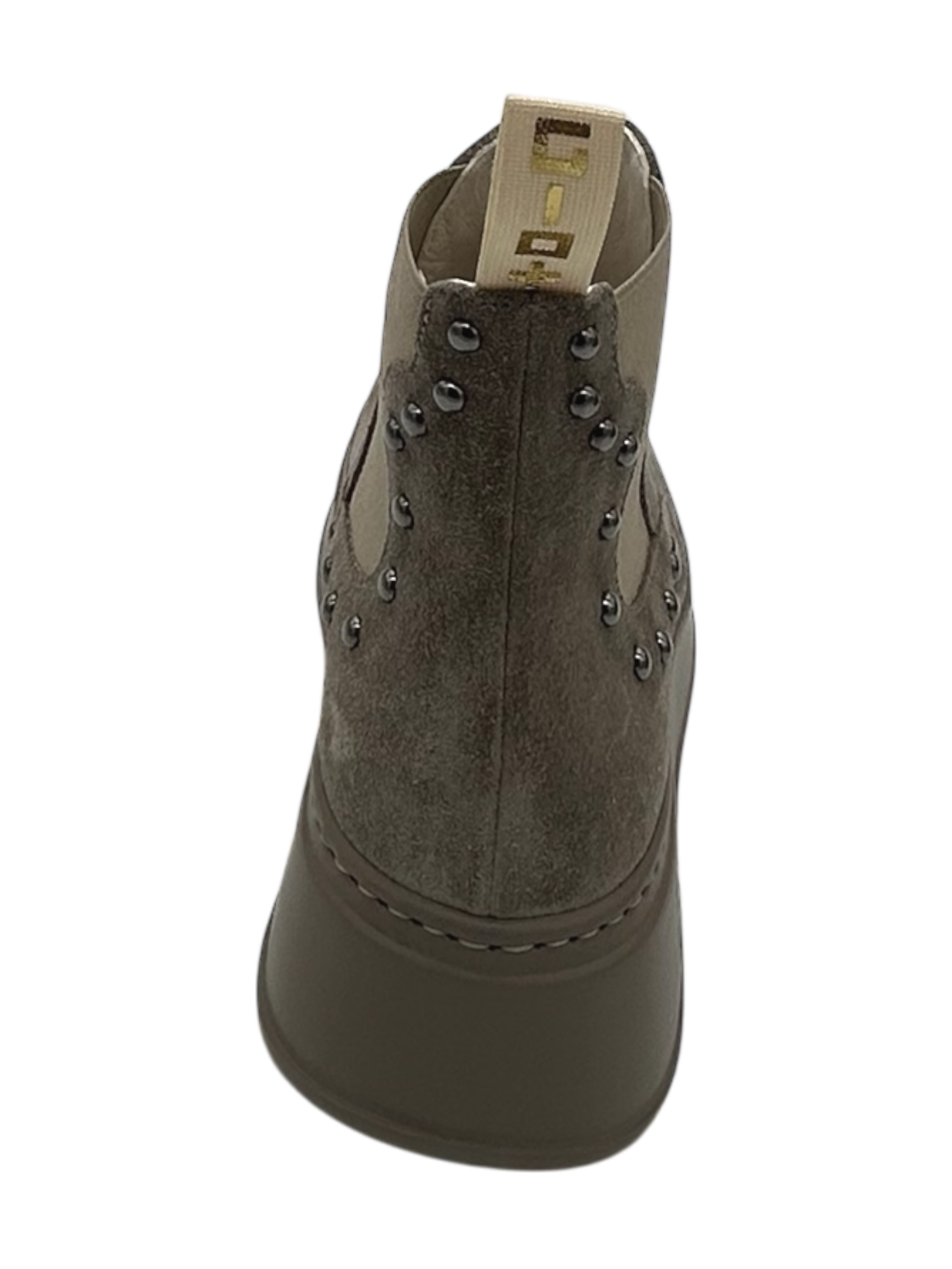 Stivaletto camoscio donna GIO+ Combi Tortora - PIADA 10 -