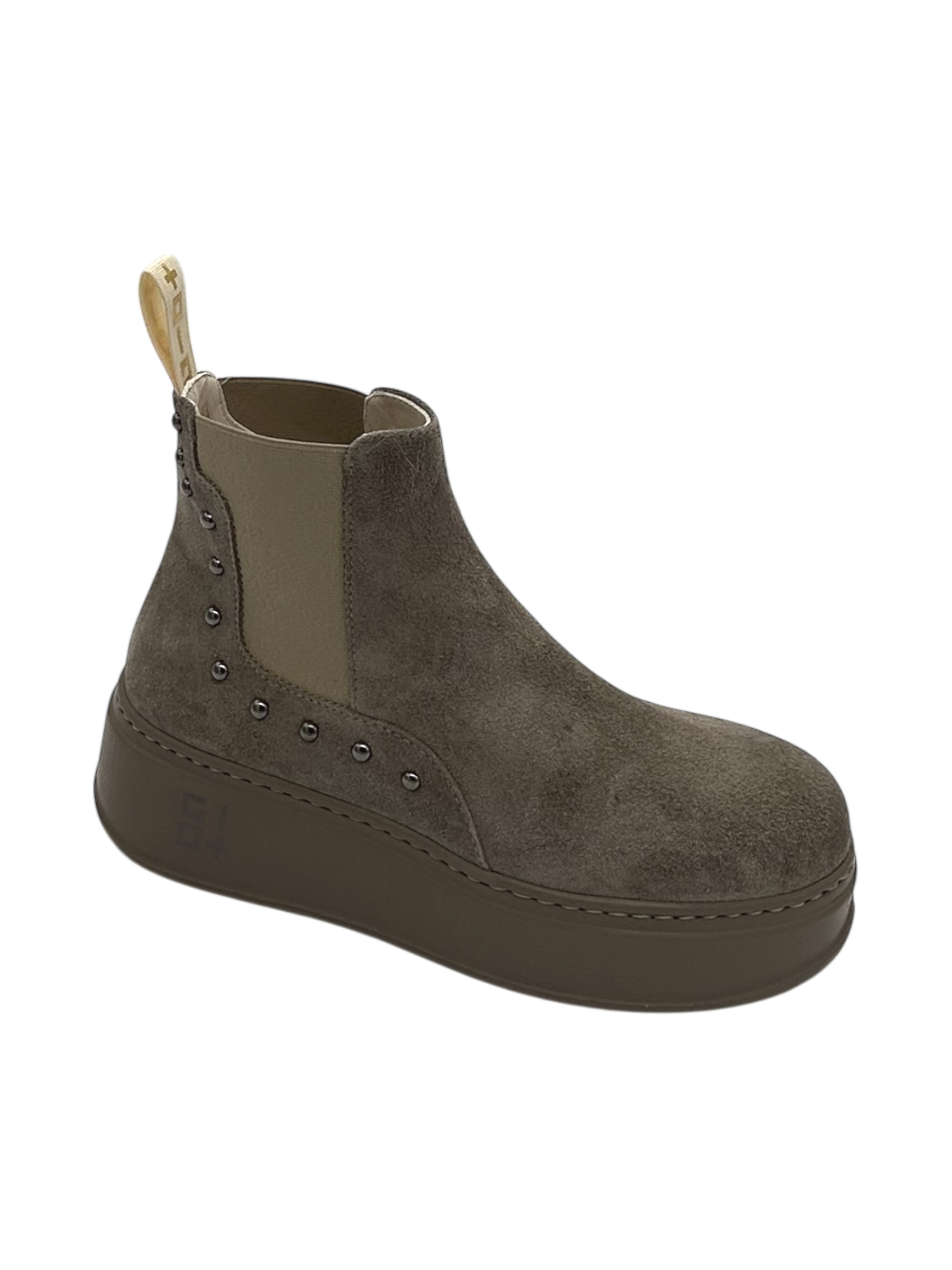 Stivaletto camoscio donna GIO+ Combi Tortora - PIADA 10 -