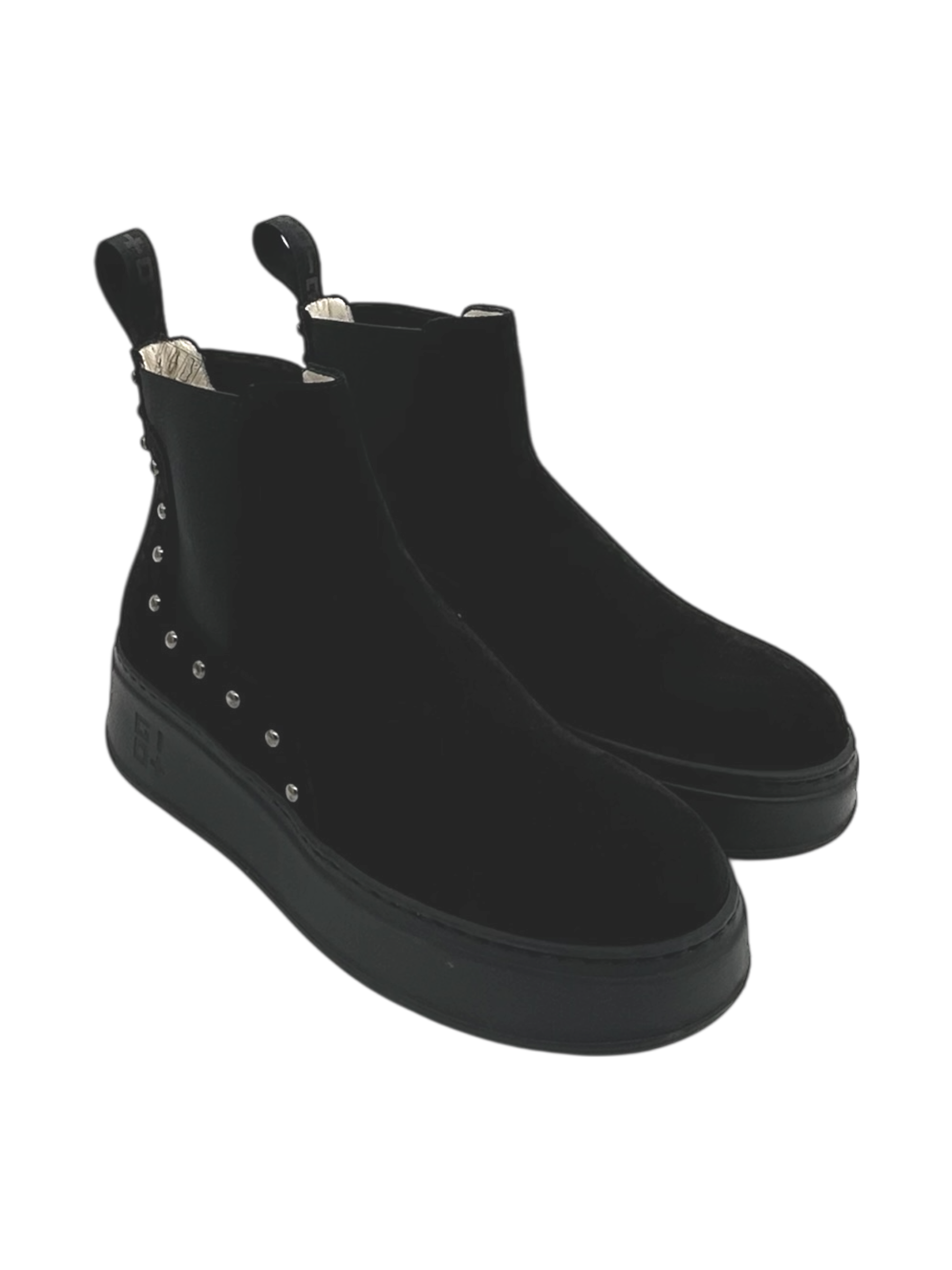 Stivaletto camoscio donna GIO+ Combi Black - PIADA 10B -