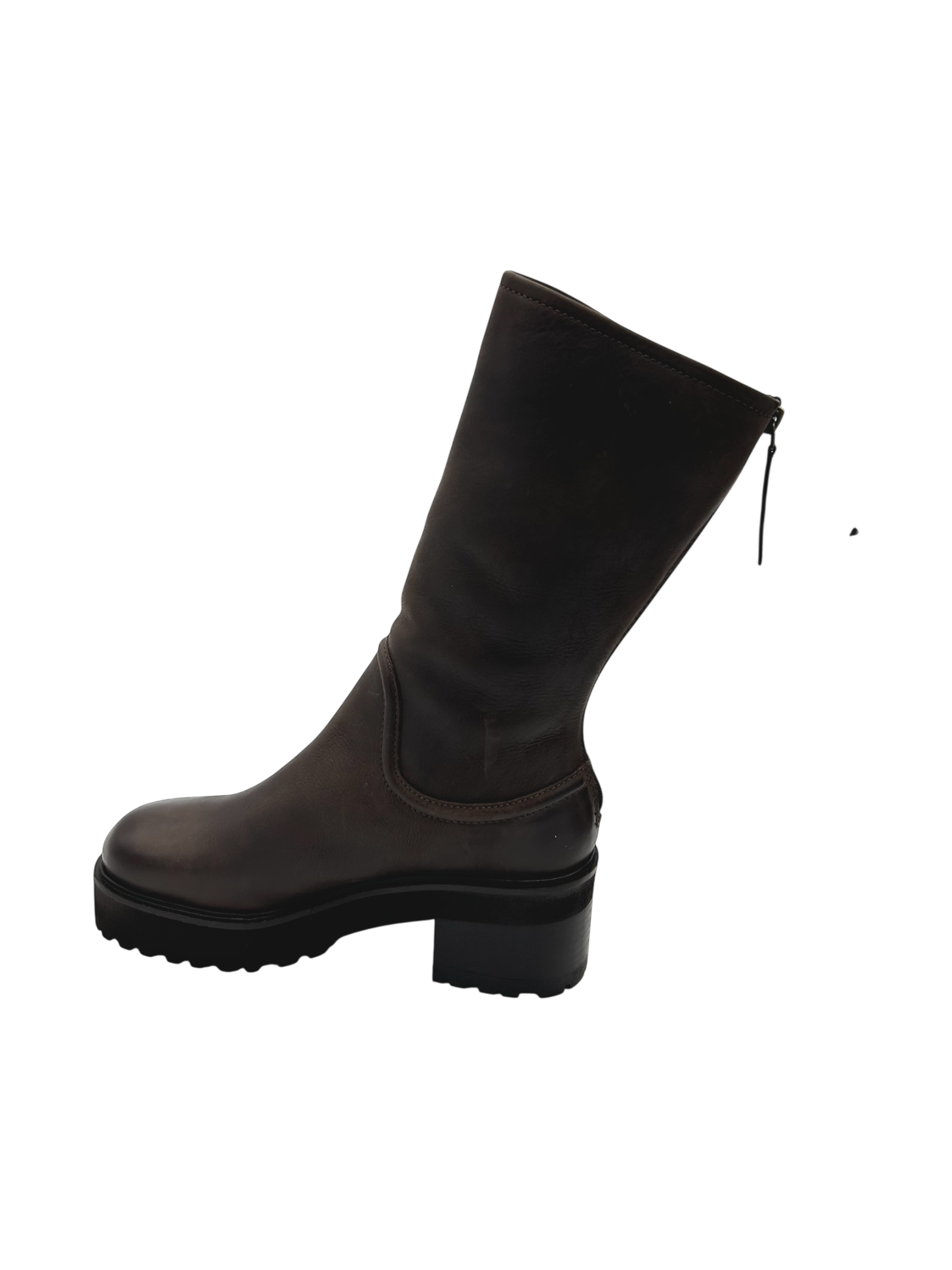 Stivaletto pelle donna Janet & Janet Fango -J482-