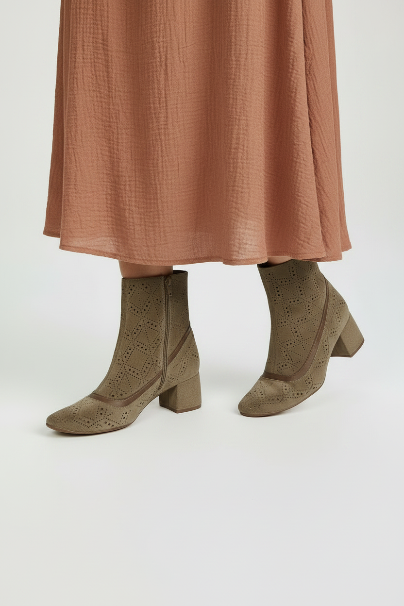 Stivaletto pelle donna Kudetà Sabbia 614503