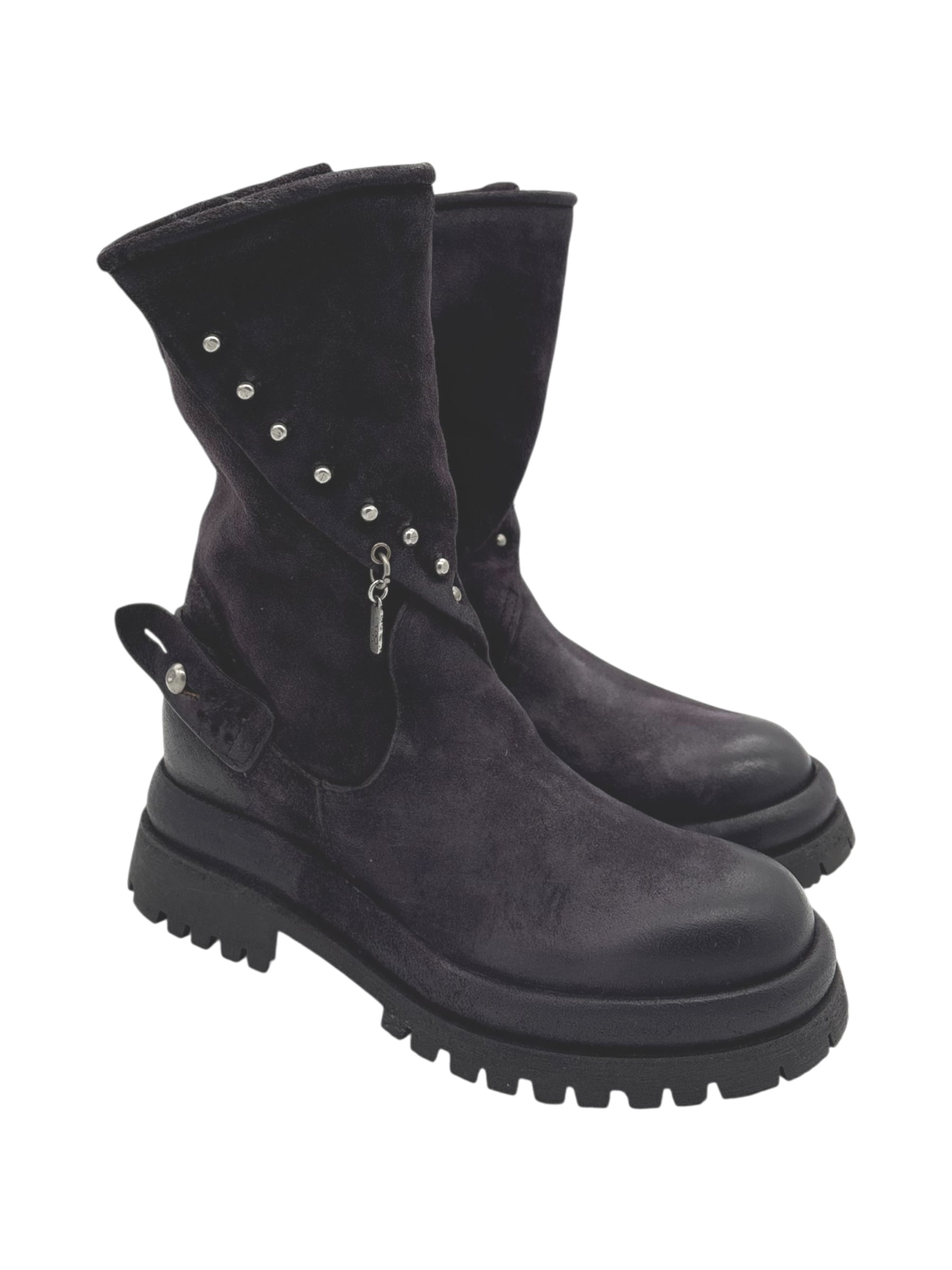 Stivaletto Pelle Donna AS98 Muse B51236 | Viola