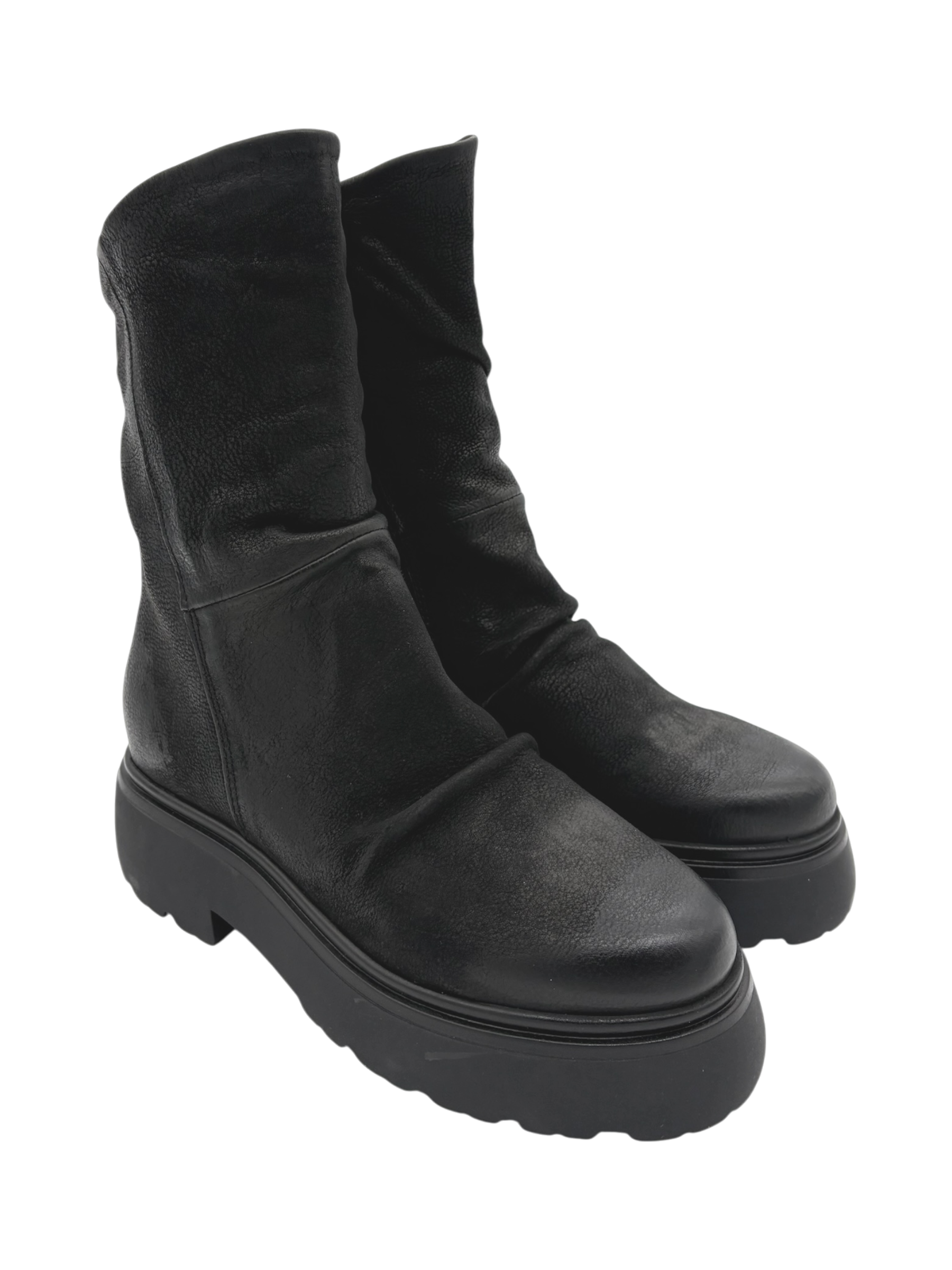 Stivaletto Pelle Donna Mjus L44208 | Nero