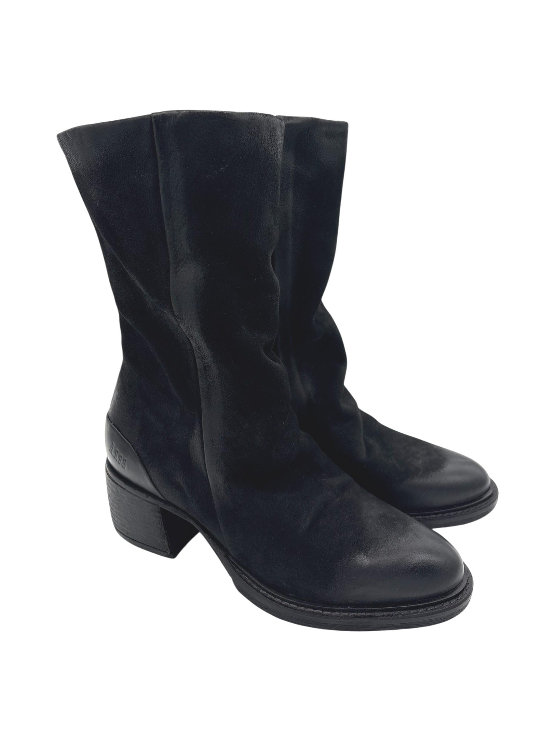 Stivaletto Donna AS98 C45204 in Pelle Nero | Made in Italy