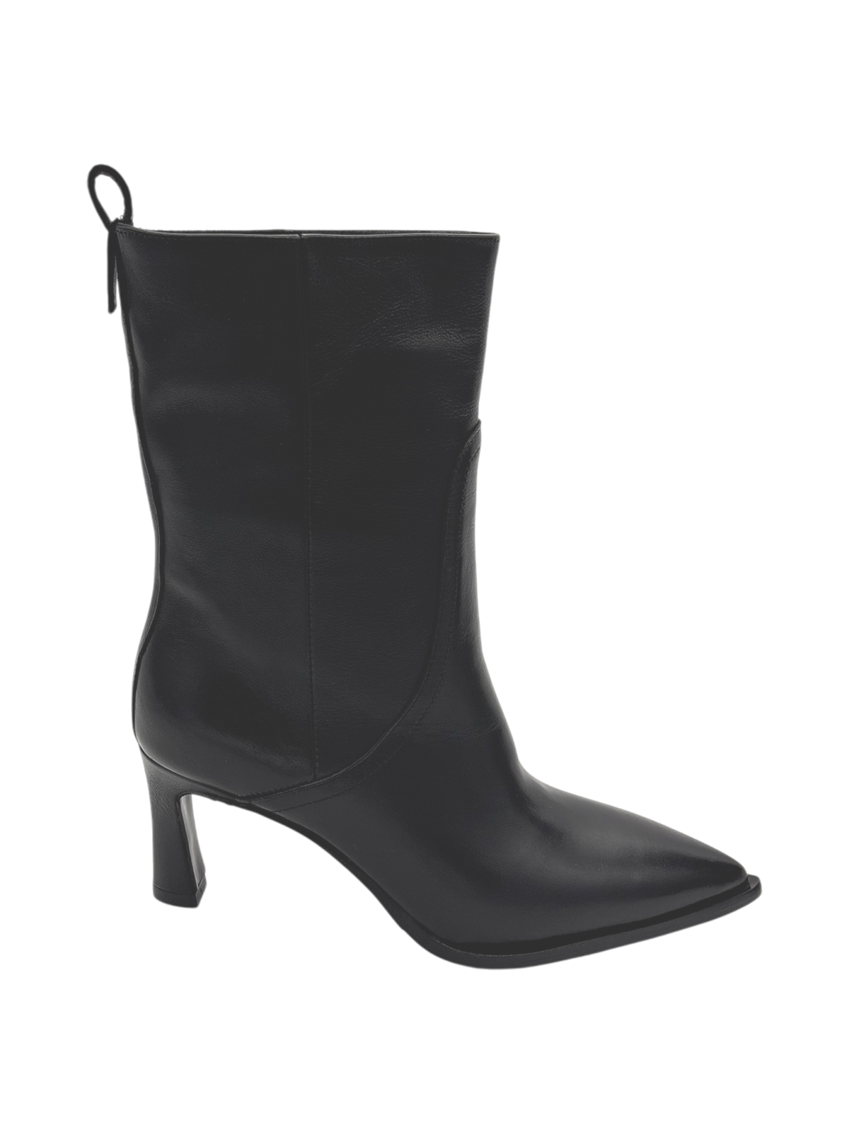 Stivaletto donna Maja by Valery AT134 in pelle nera