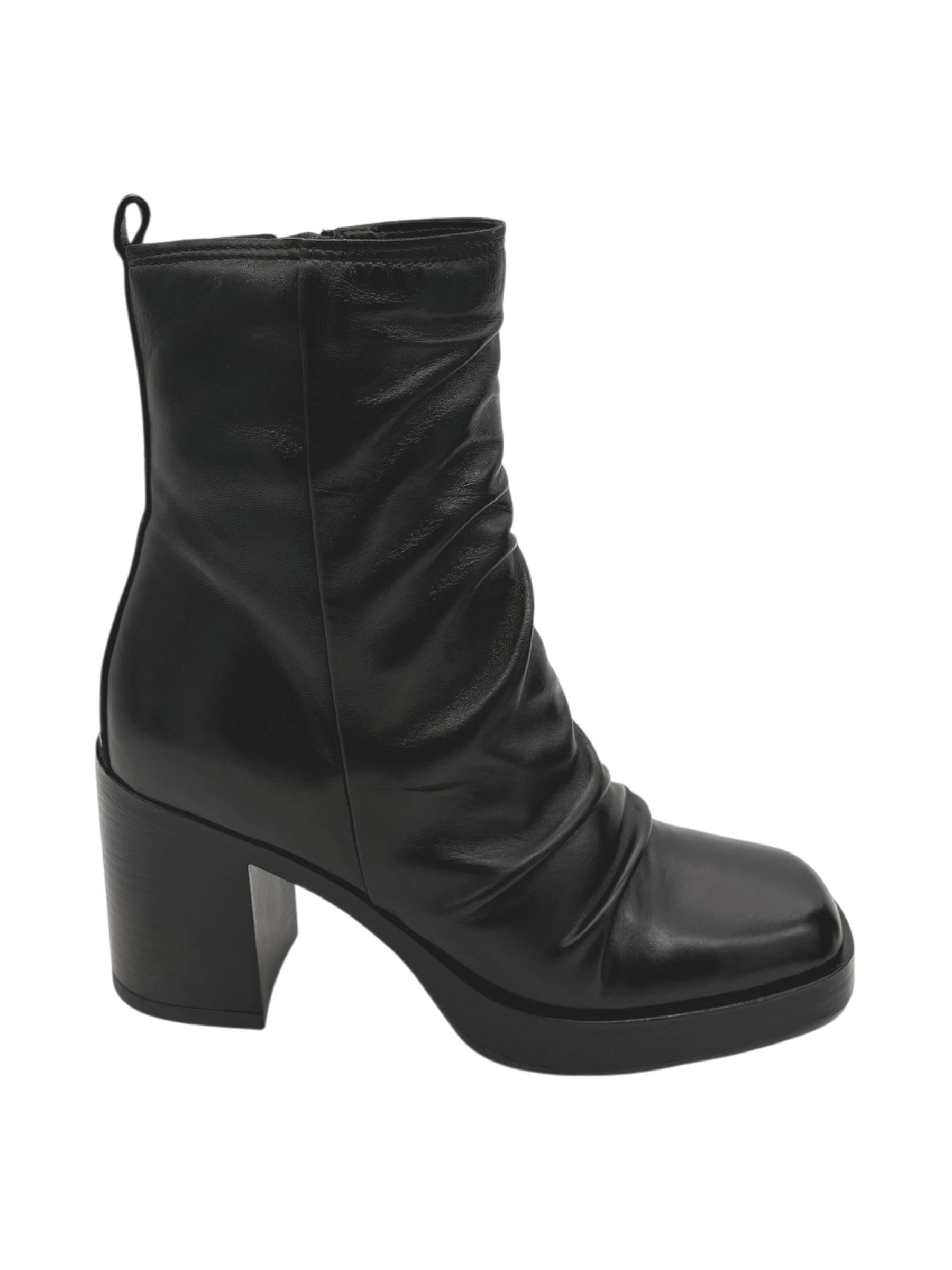 Stivaletto Pelle Donna Mjus P96240 | Nero