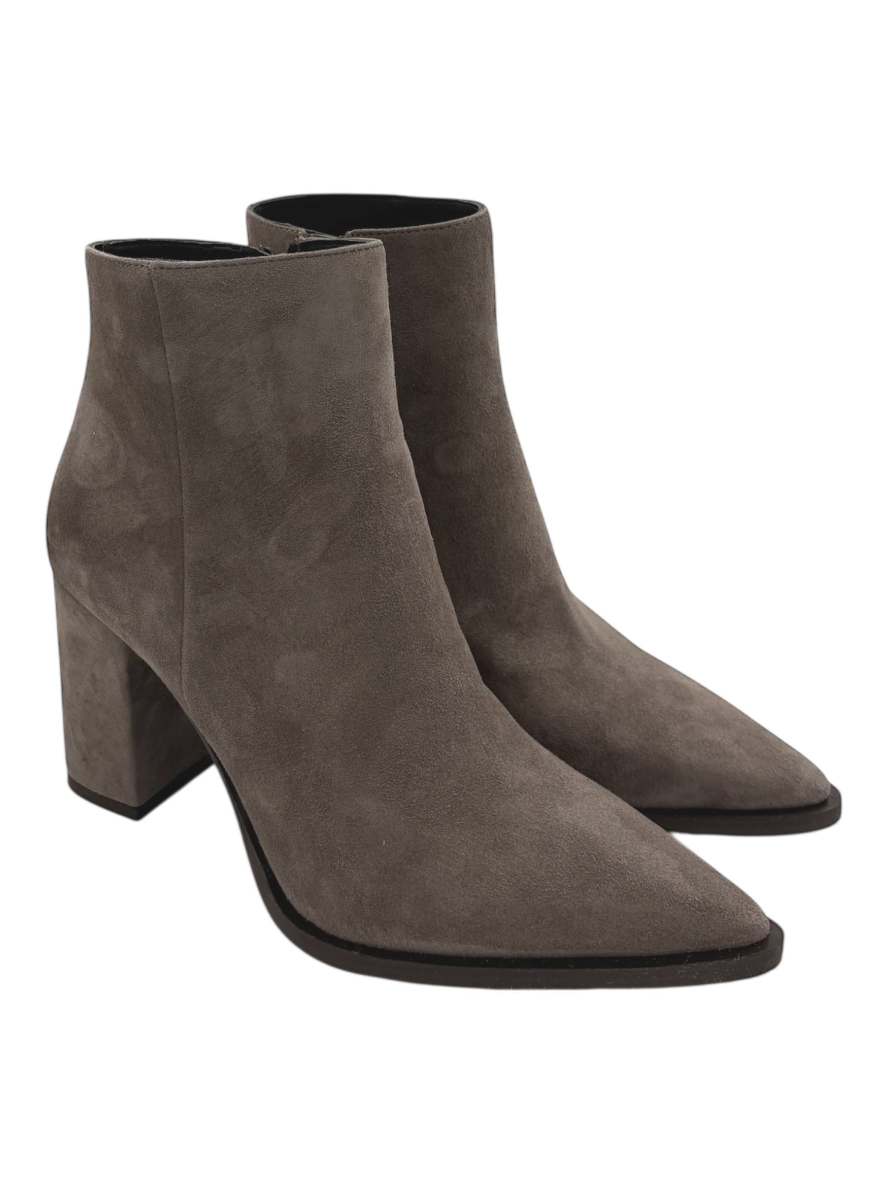 Stivaletto camoscio donna Albano Taupe  - 2905 -