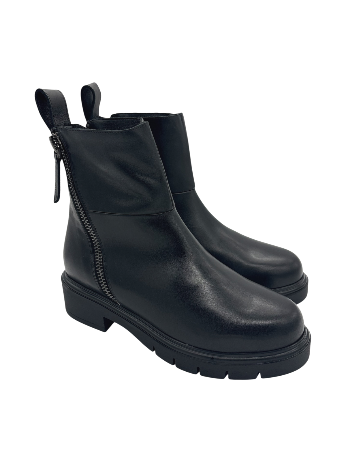 Stivaletto donna Albano 4368 in pelle nera
