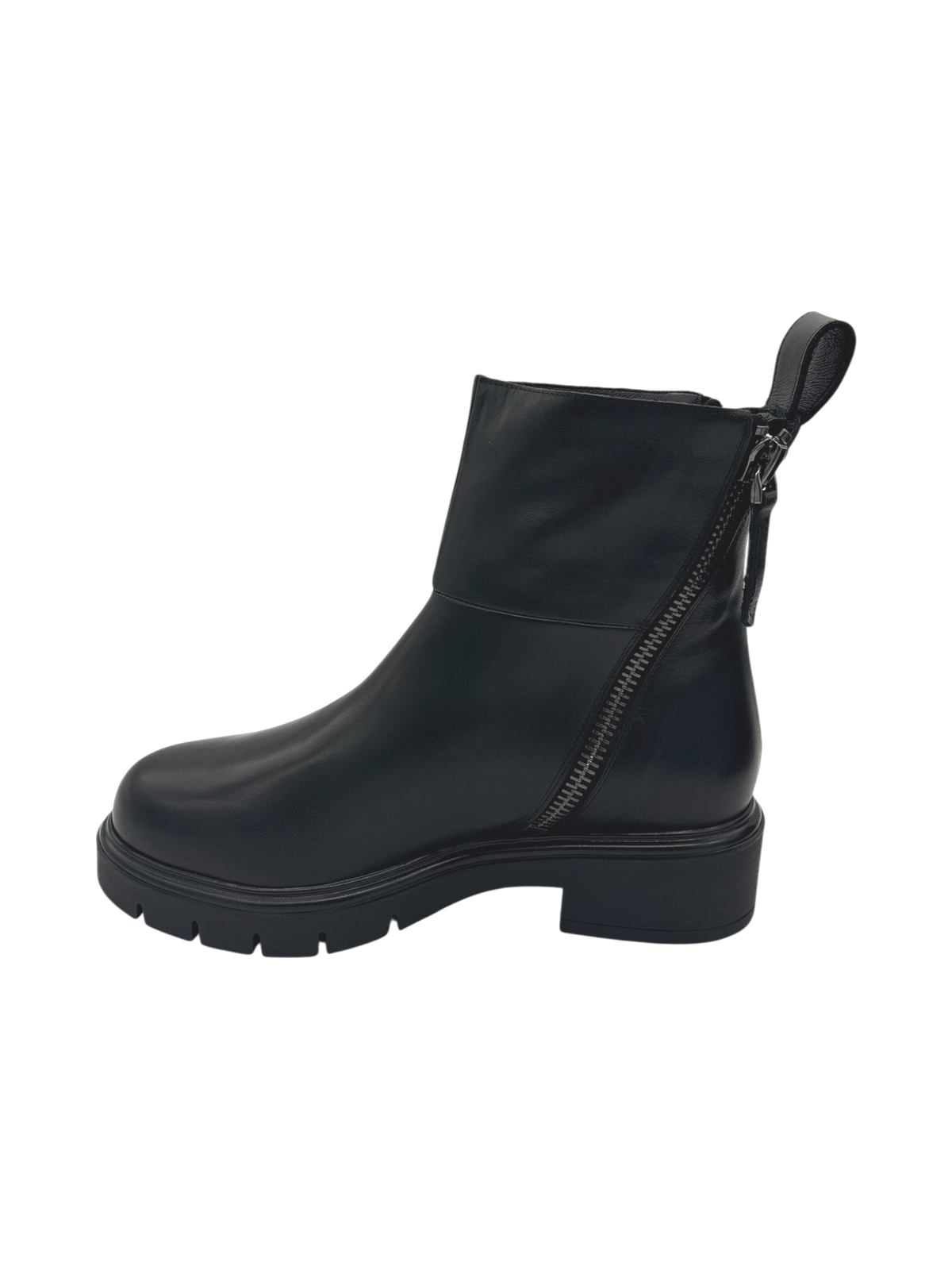 Stivaletto donna Albano 4368 in pelle nera