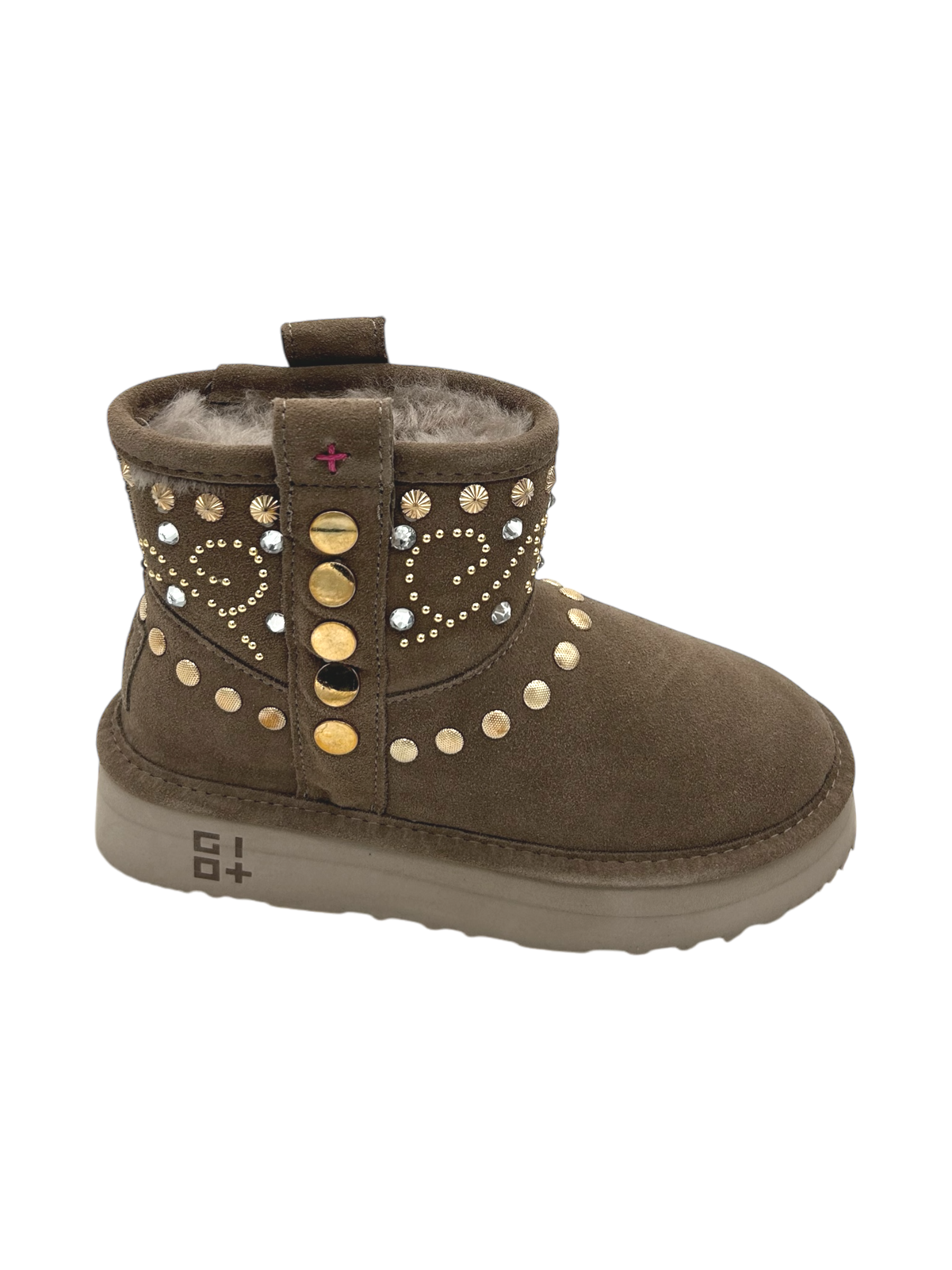 Stivaletto donna GIO+ Montone Taupe  - Gioplus  -