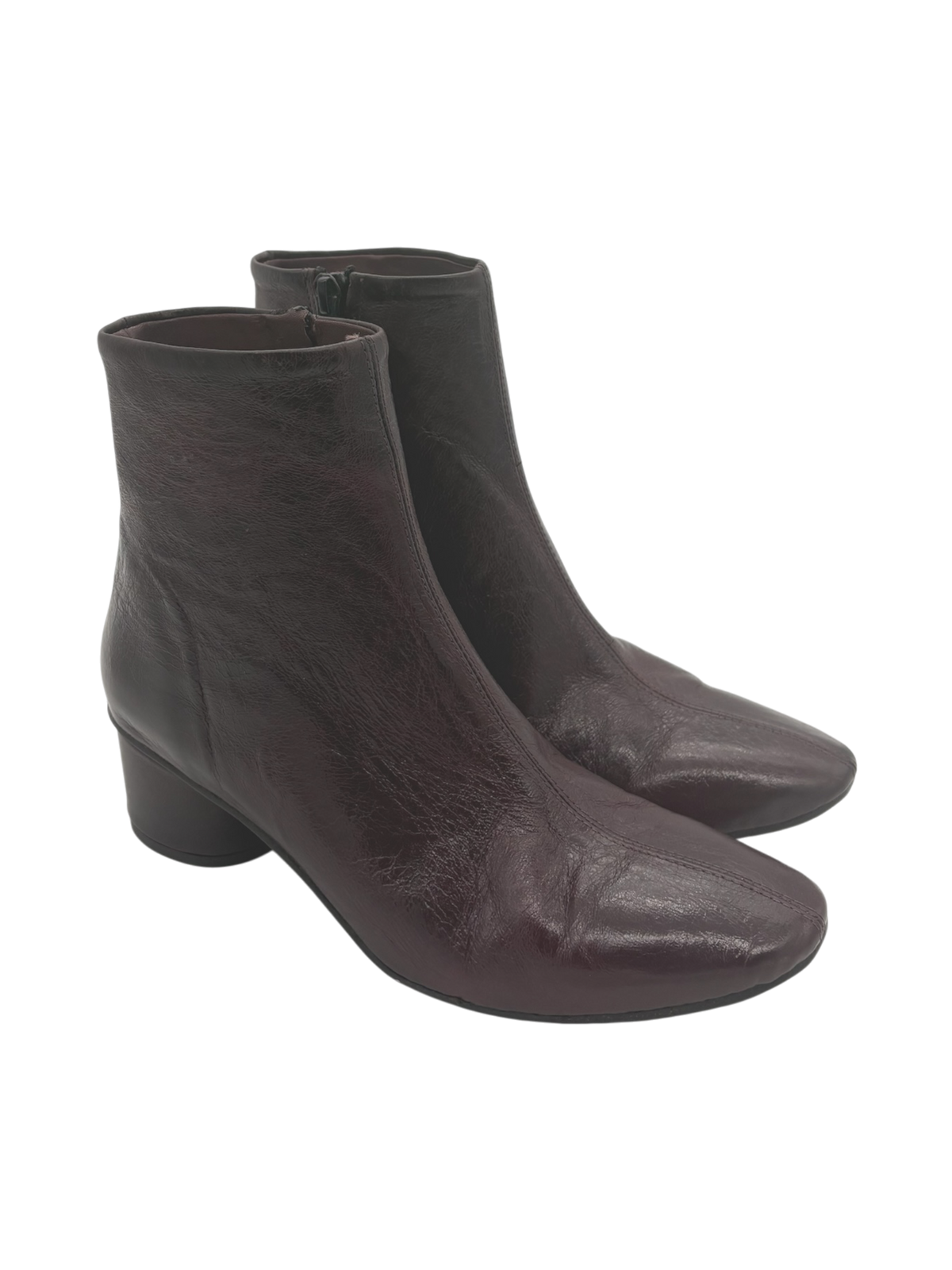 Stivaletto donna Kudetà 624502 in pelle Bordeaux
