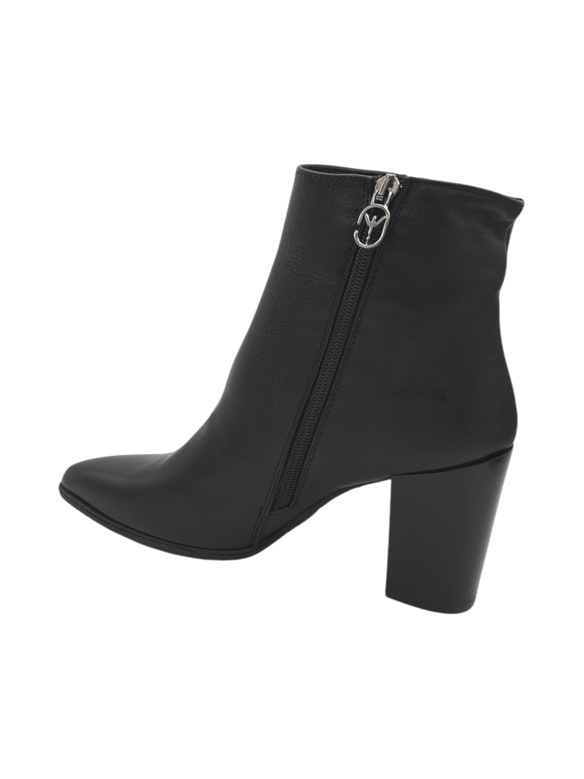 Stivaletto donna Maja by Valery AV131 in pelle nera