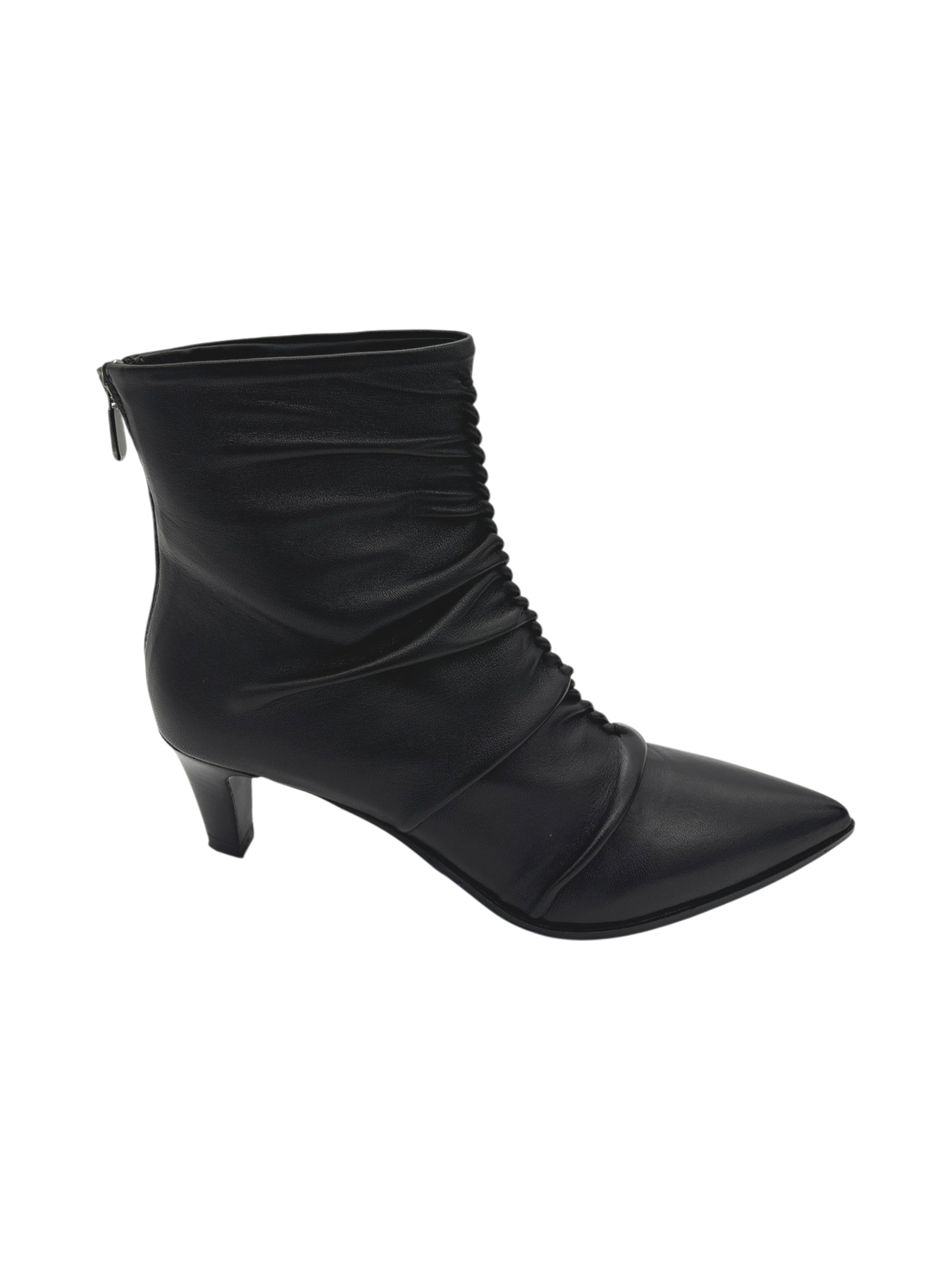 Stivaletto donna in pelle nera Fru.it 1100