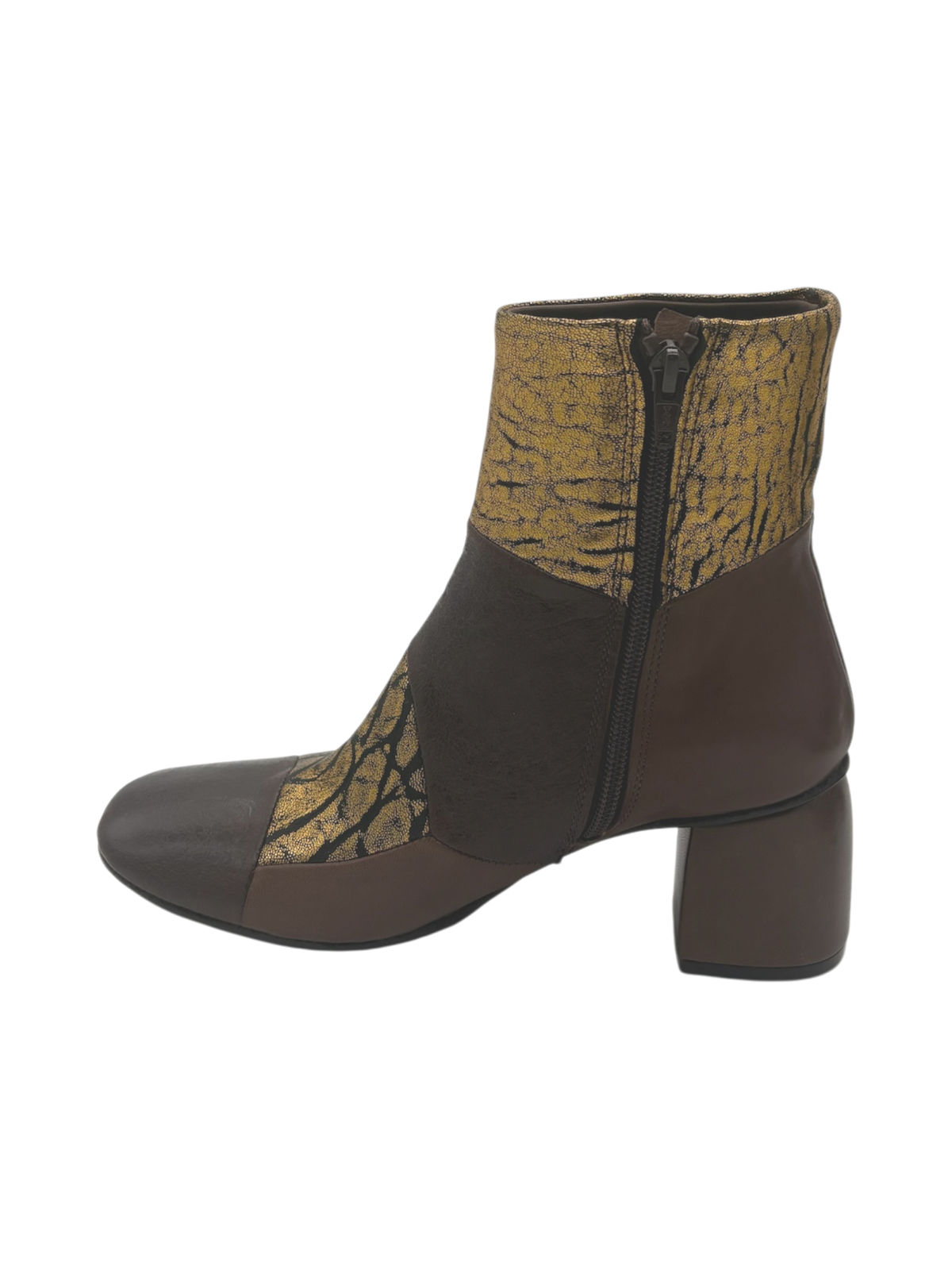 Stivaletto donna Kudetà Espresso Oro 624900 in pelle