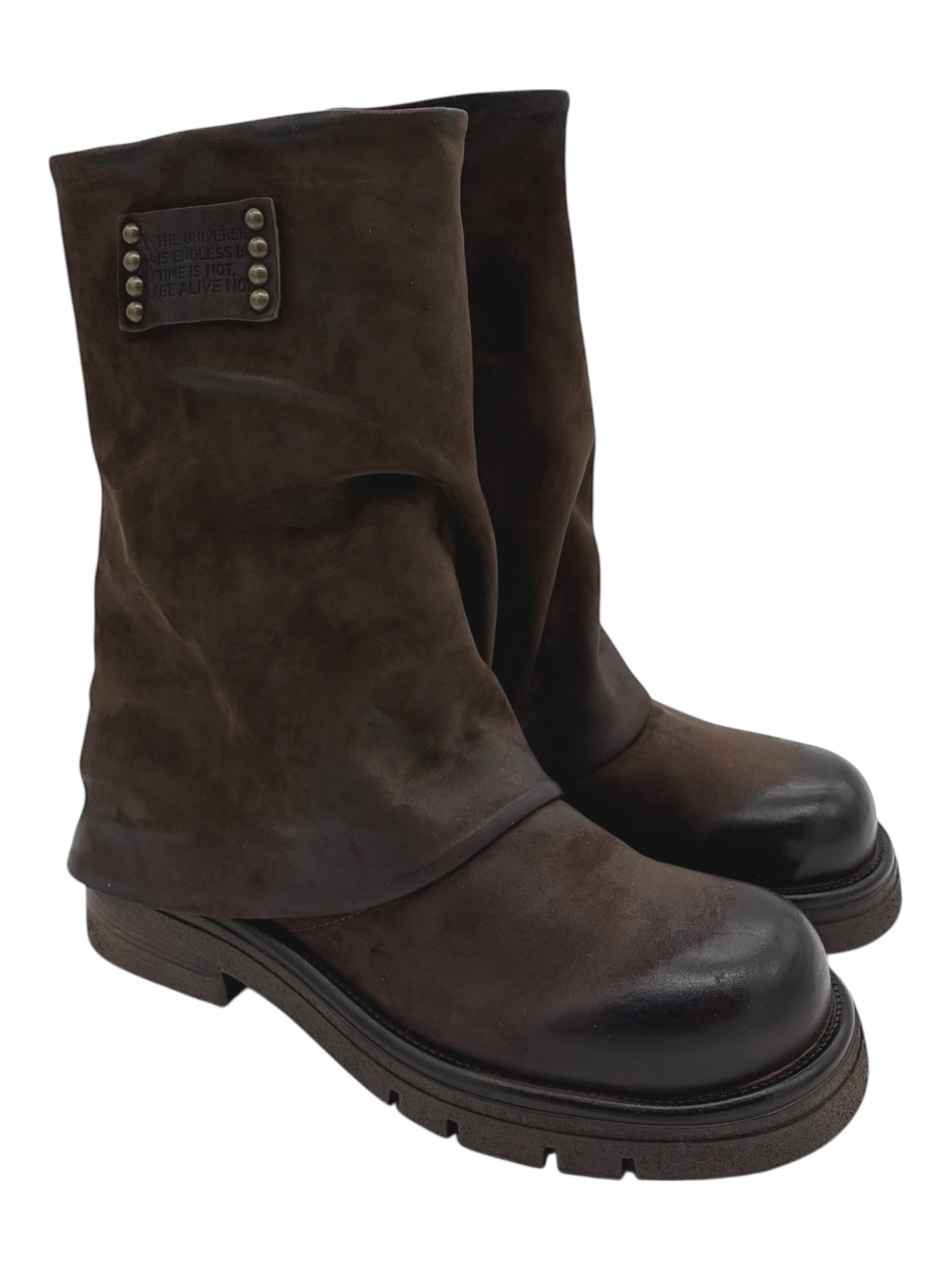 Stivaletto pelle donna AS98 Ebano - B81209 -