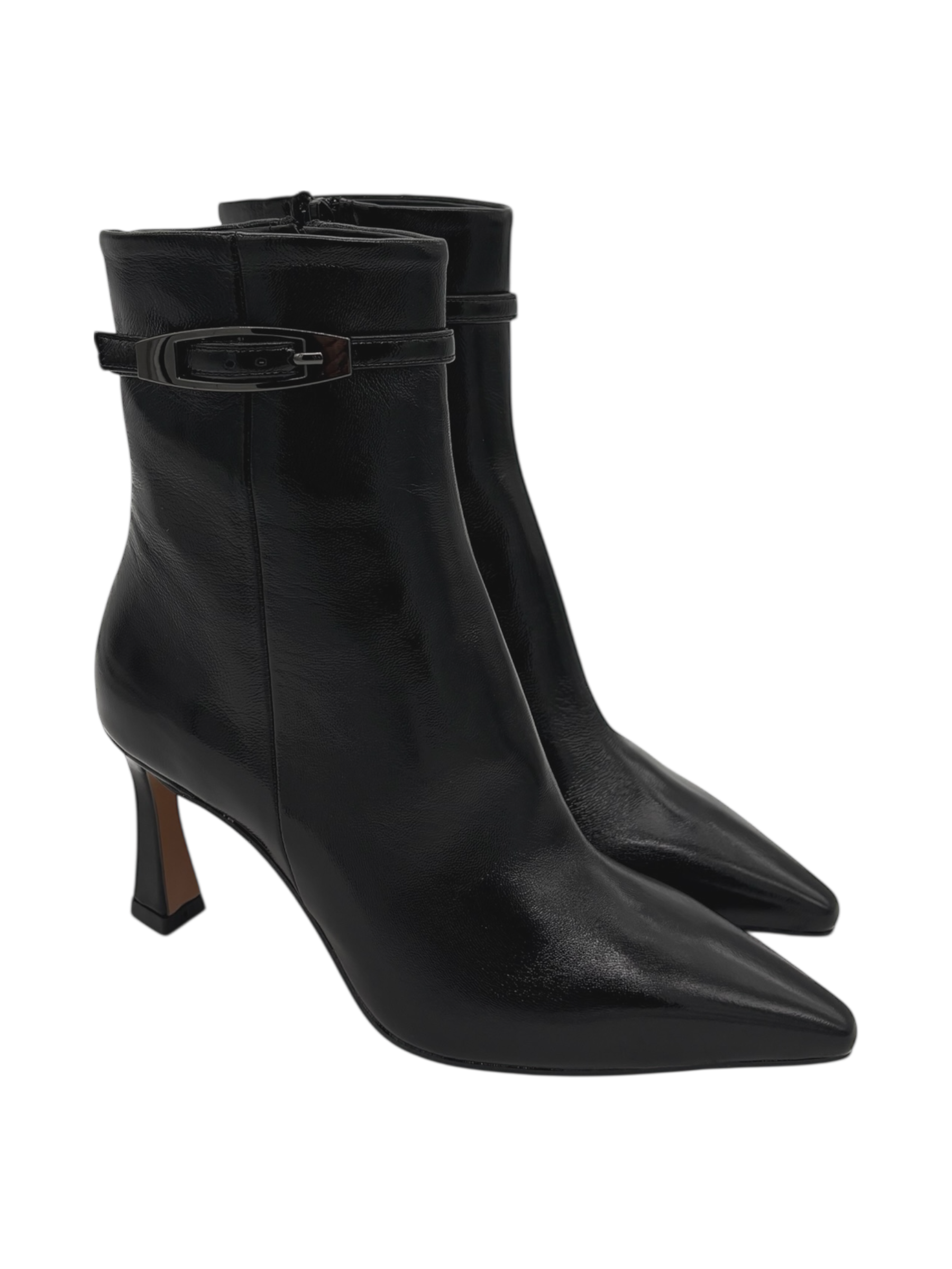 Stivaletto pelle donna BiancaDi Black - R787NP -