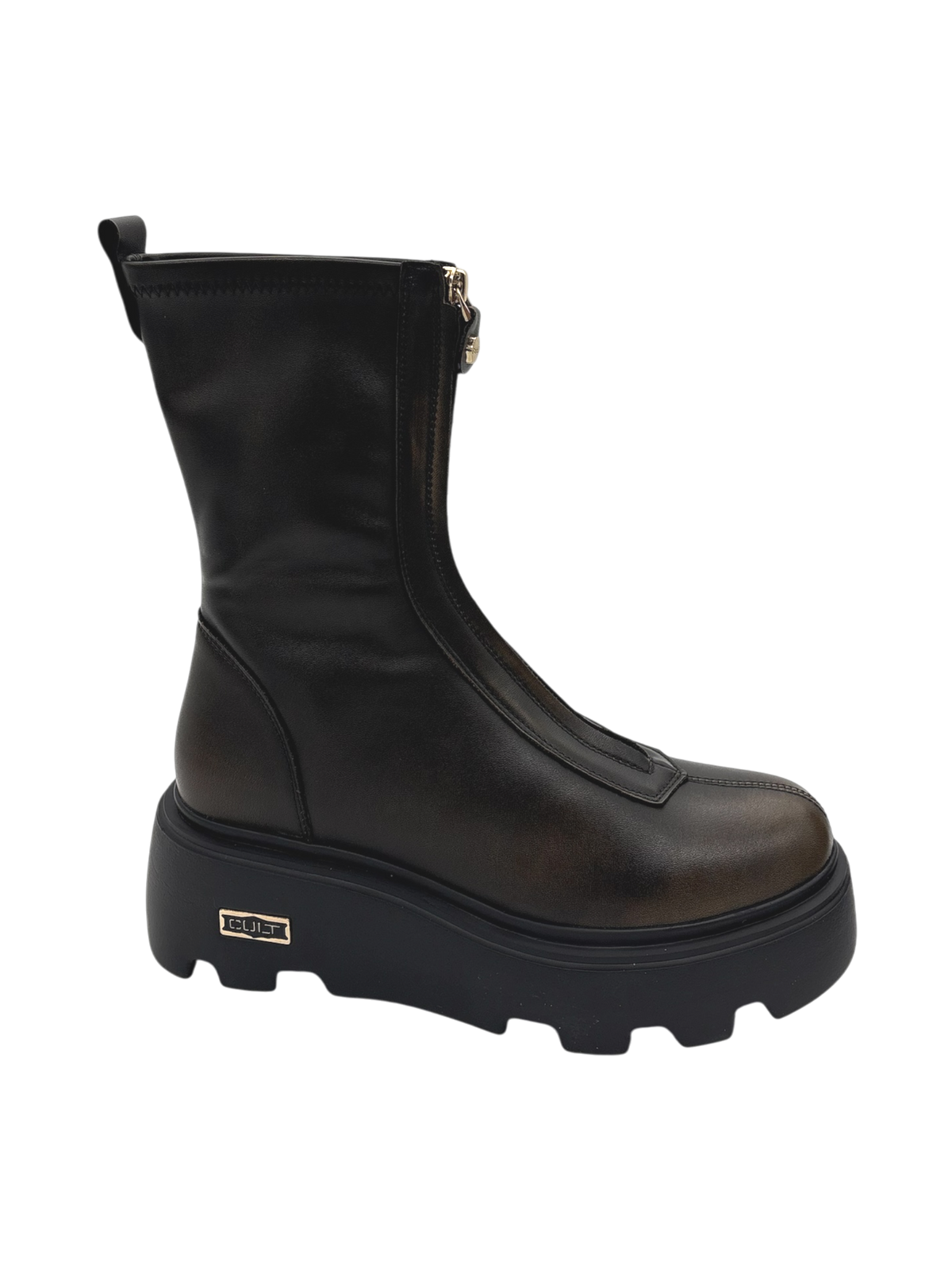 Stivaletto donna CULT New Rock 3554 in pelle Brown
