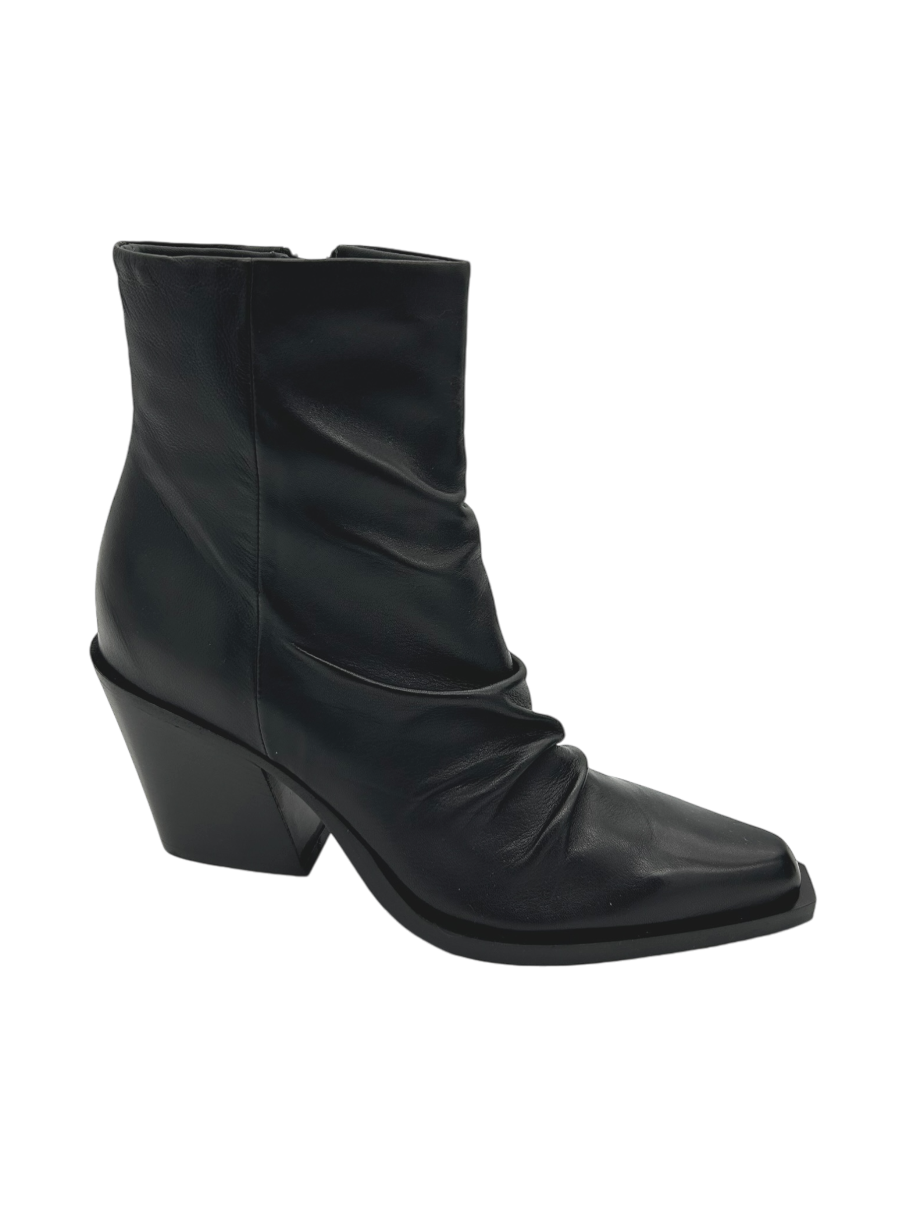 Stivaletto texano pelle donna FRU.IT Black  - 8852 -