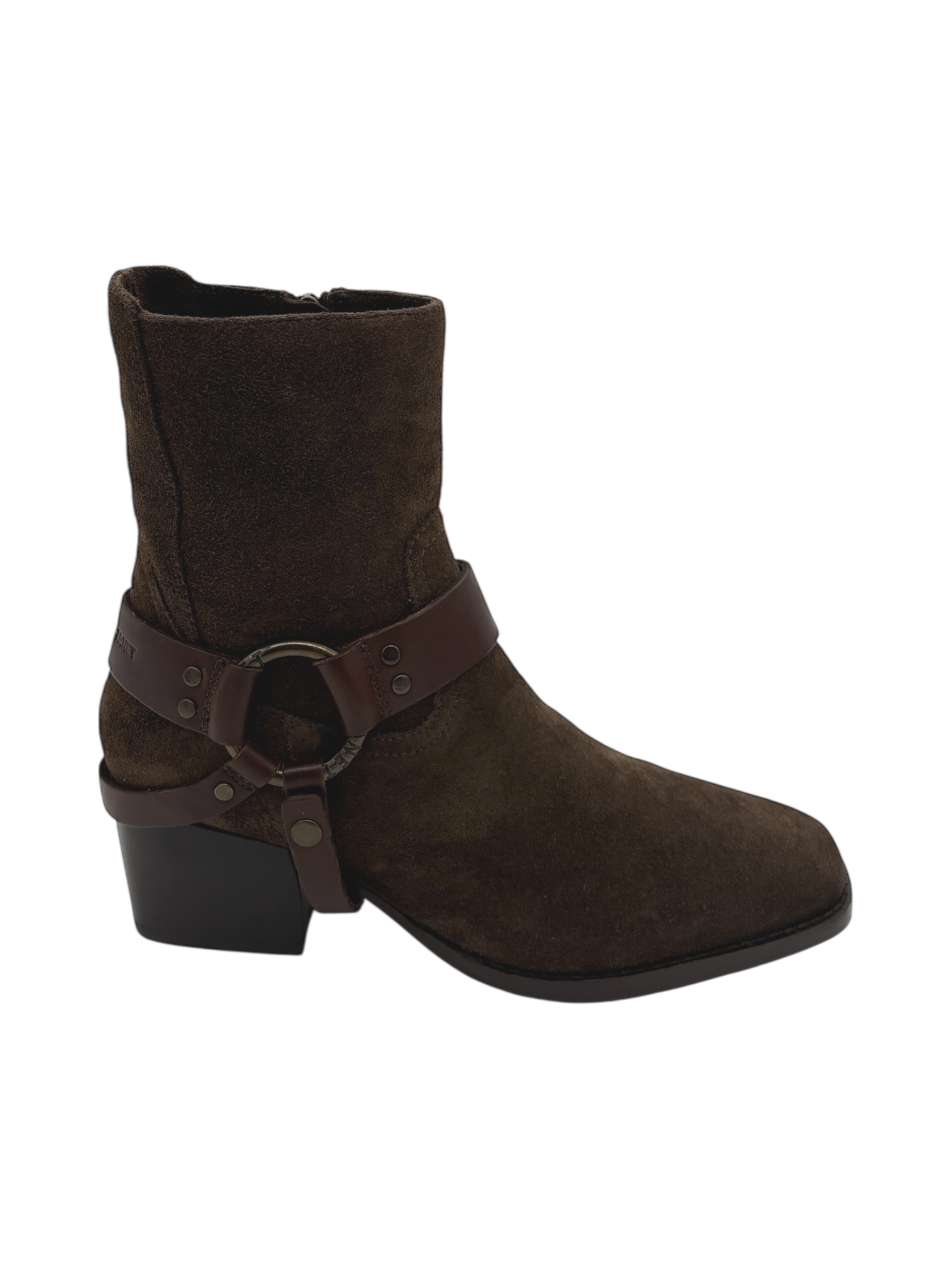 Stivaletto pelle donna Janet & Janet darkbrown -J513-