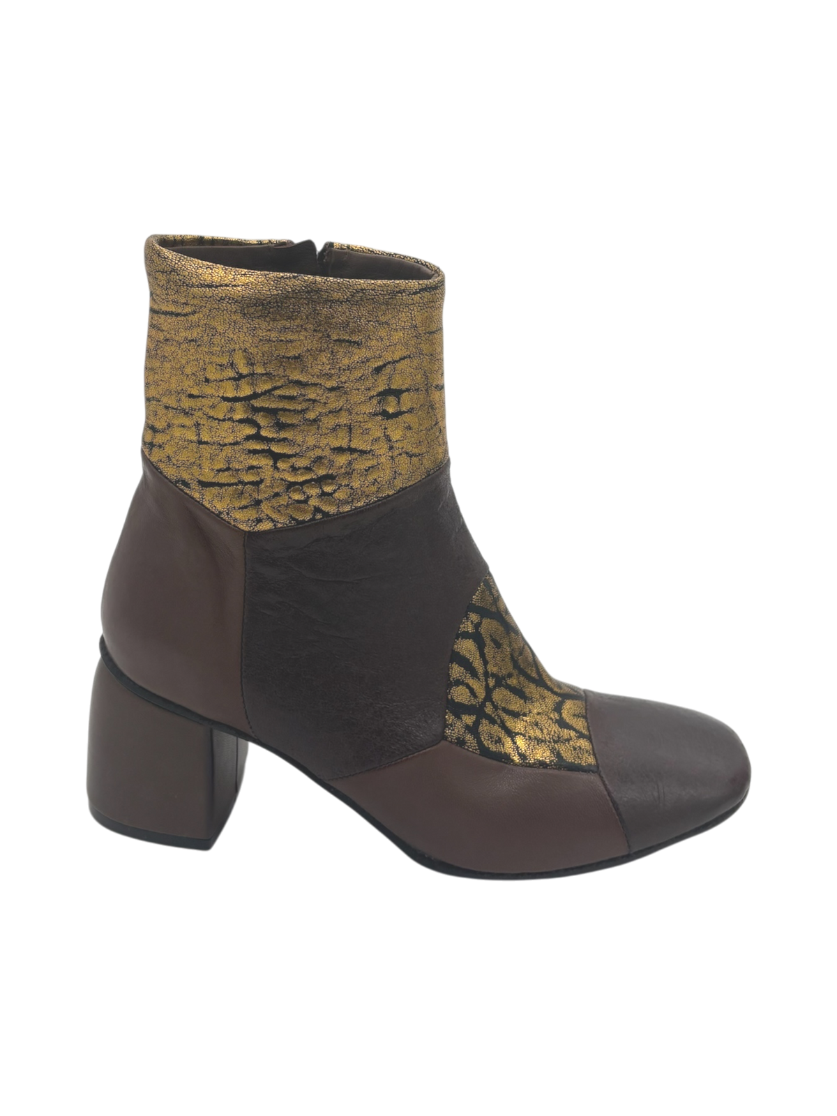 Stivaletto donna Kudetà Espresso Oro 624900 in pelle