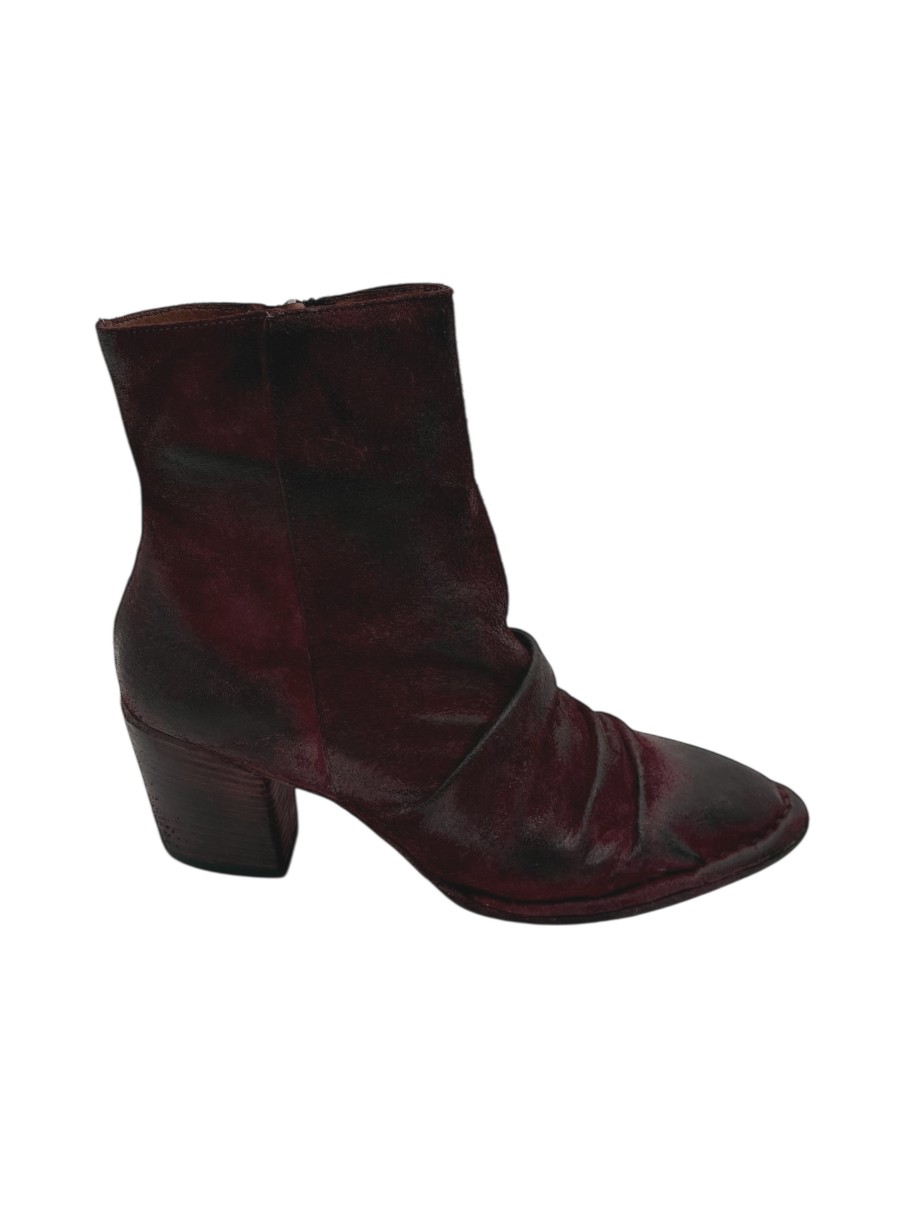 Stivaletto pelle donna Kudetà crosta Bordò   -  524303  -