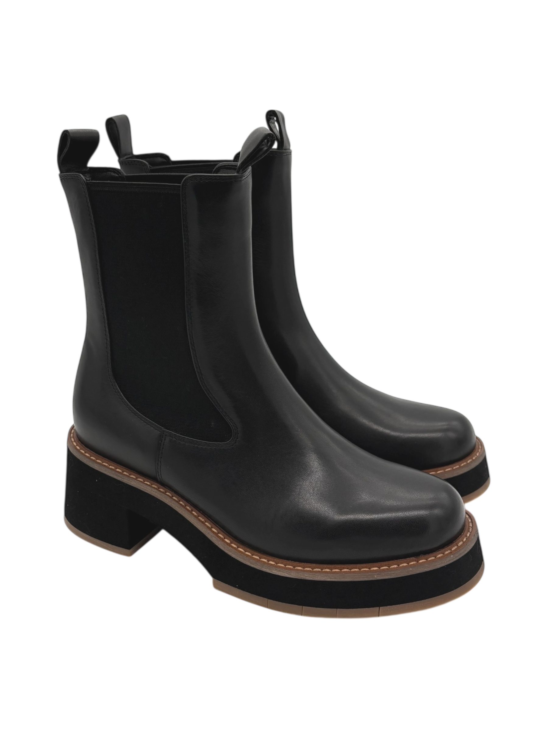 Stivaletto pelle donna Miss Olivia Nero - Paloma C1 -