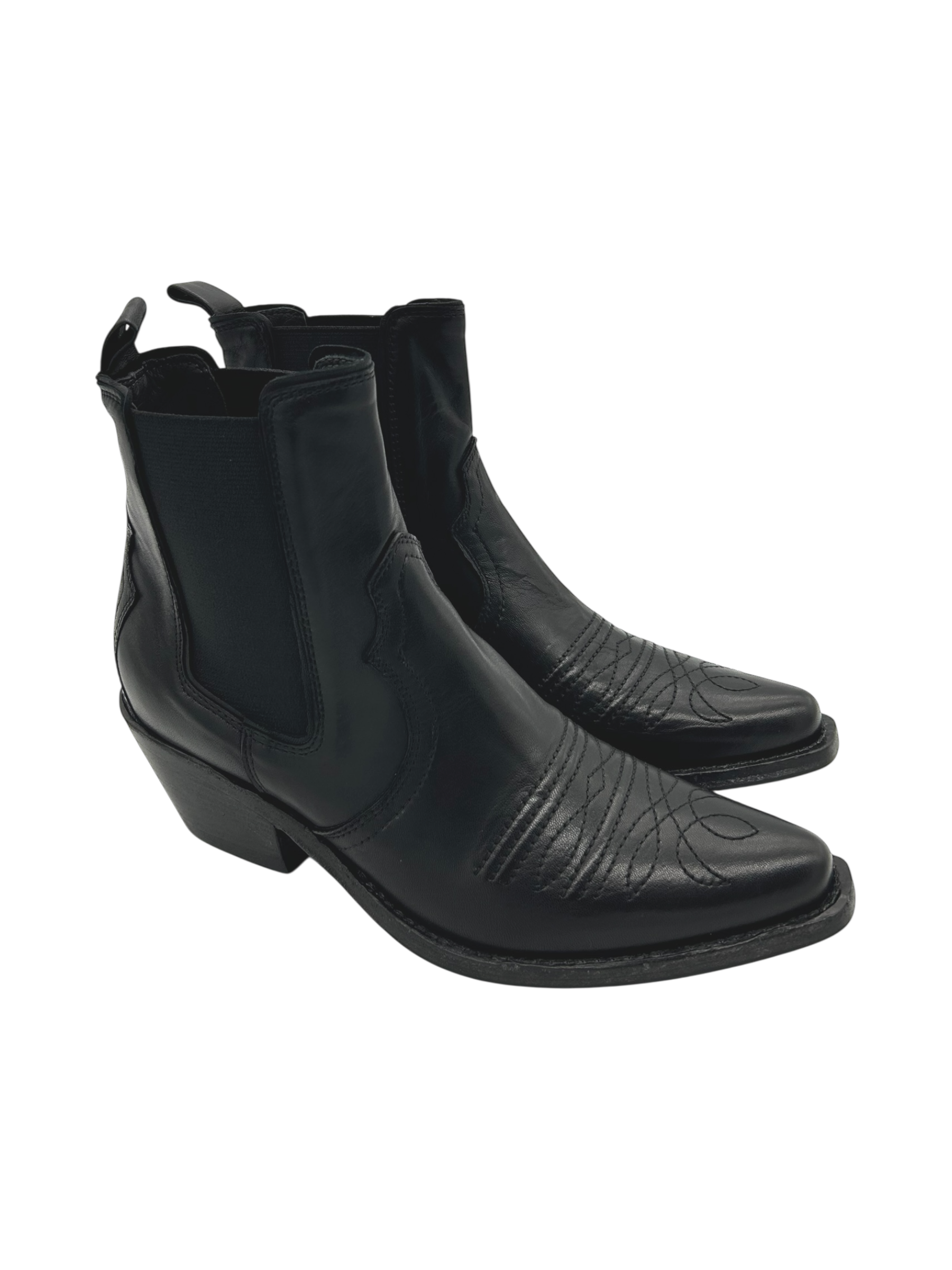 Stivaletto texano donna FRU.IT Black  - 9423 -