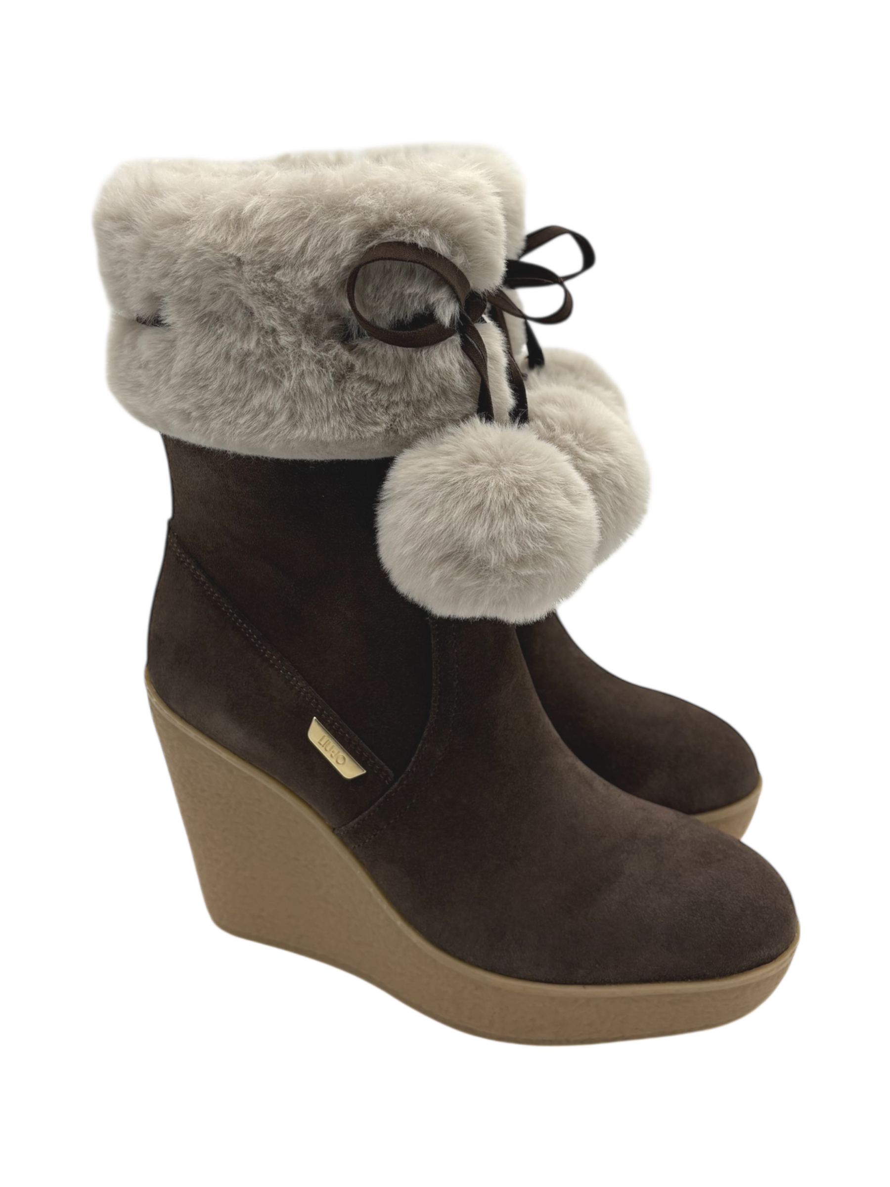 Stivale zeppa LIUJO Ebano  - Rania 01 -
