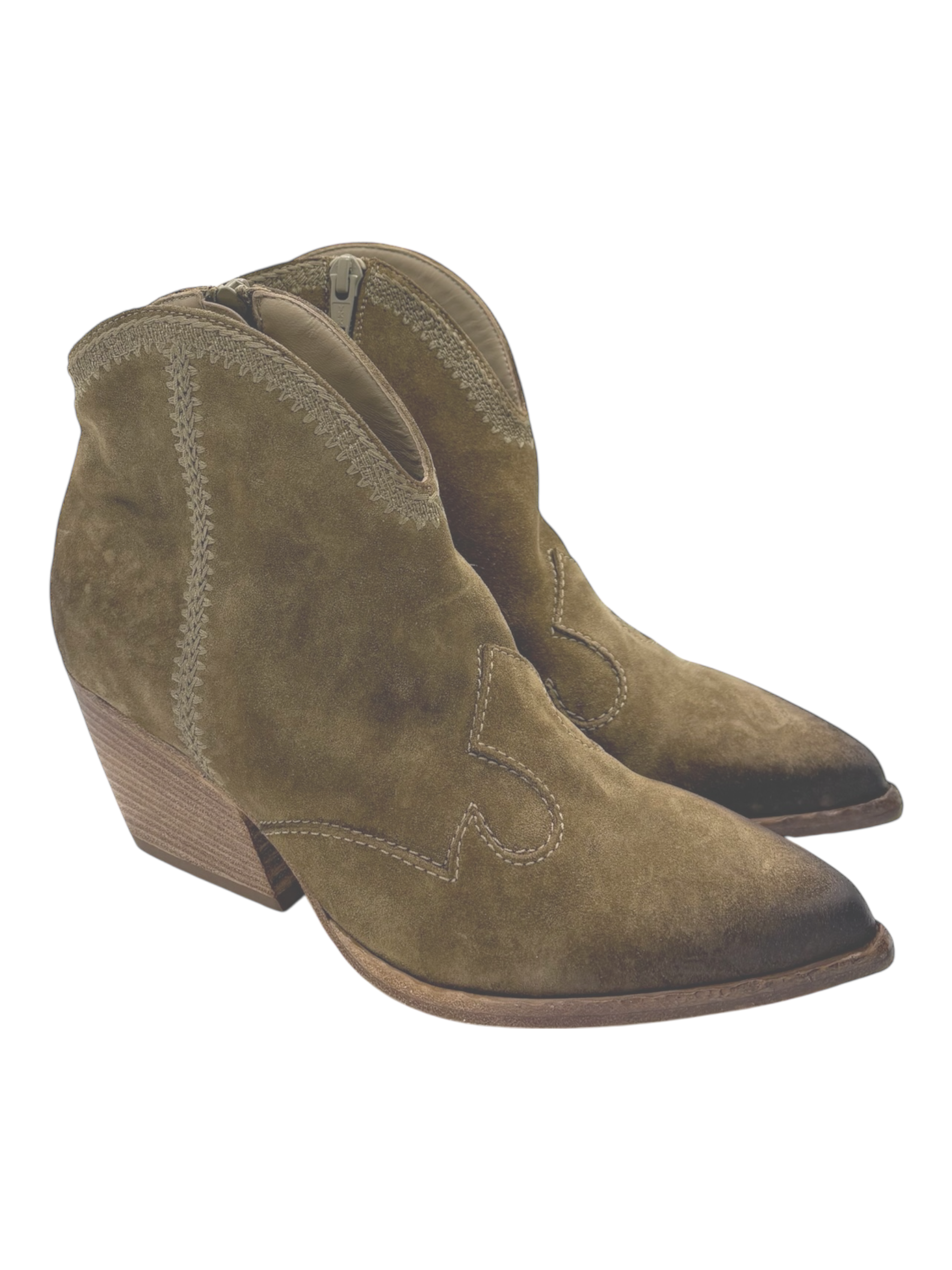 Tronchetto texano donna ELENA IACHI Fango - E4735 -