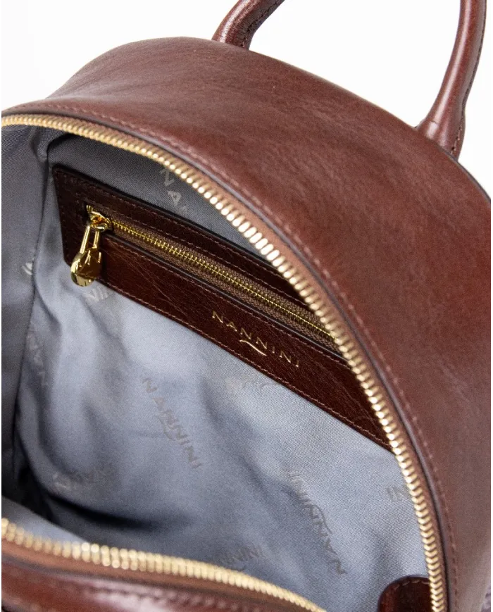 Zaino pelle Nannini Cuoio - 18721D -