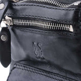 Borsa pelle donna As98 200521 nero