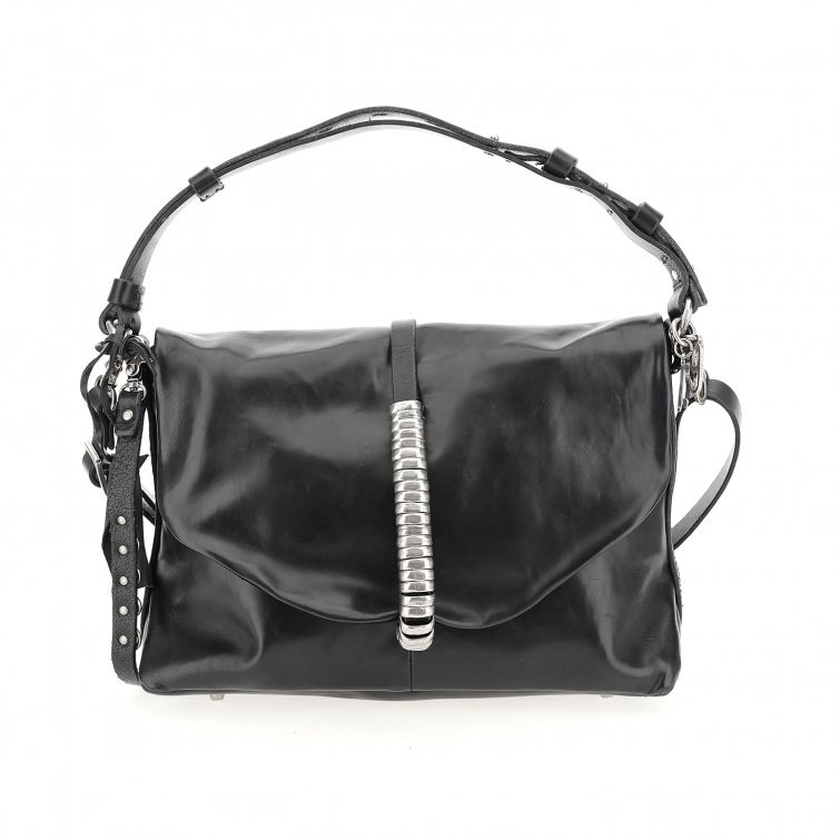 Borsa pelle donna As98 200548 Nero