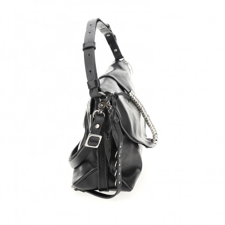 Borsa pelle donna As98 200548 Nero