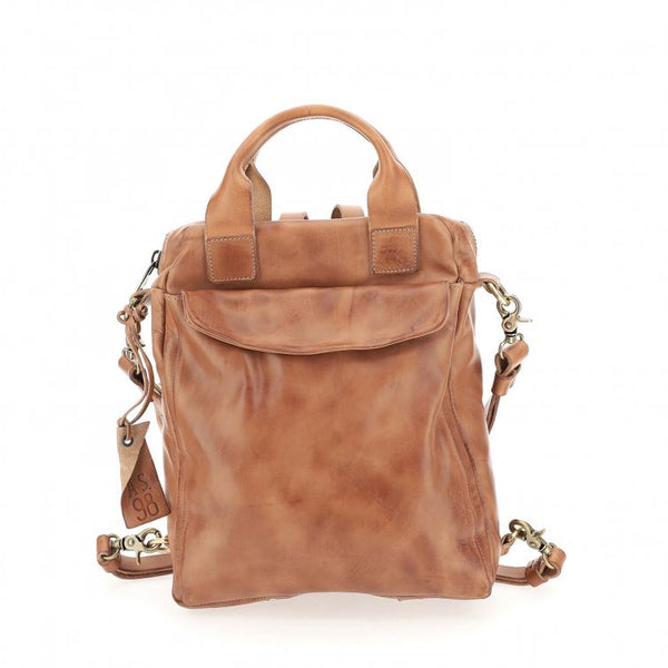 Zaino in pelle donna AS98 200607 Camel