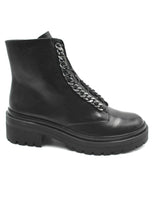 Anfibio pelle donna Apepazza Camelia nero